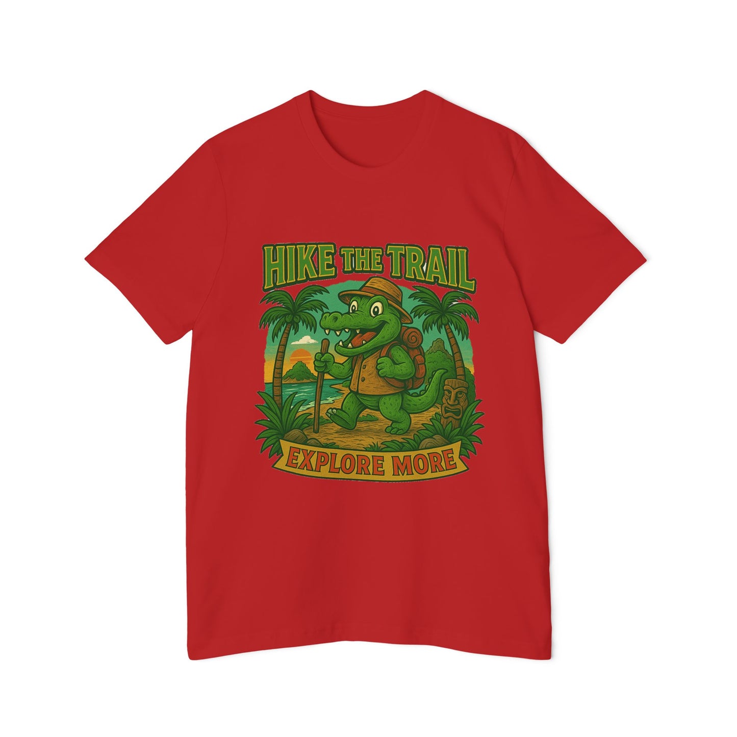 Hike the Trail - Explore More Hiking Women's Premium T-Shirt