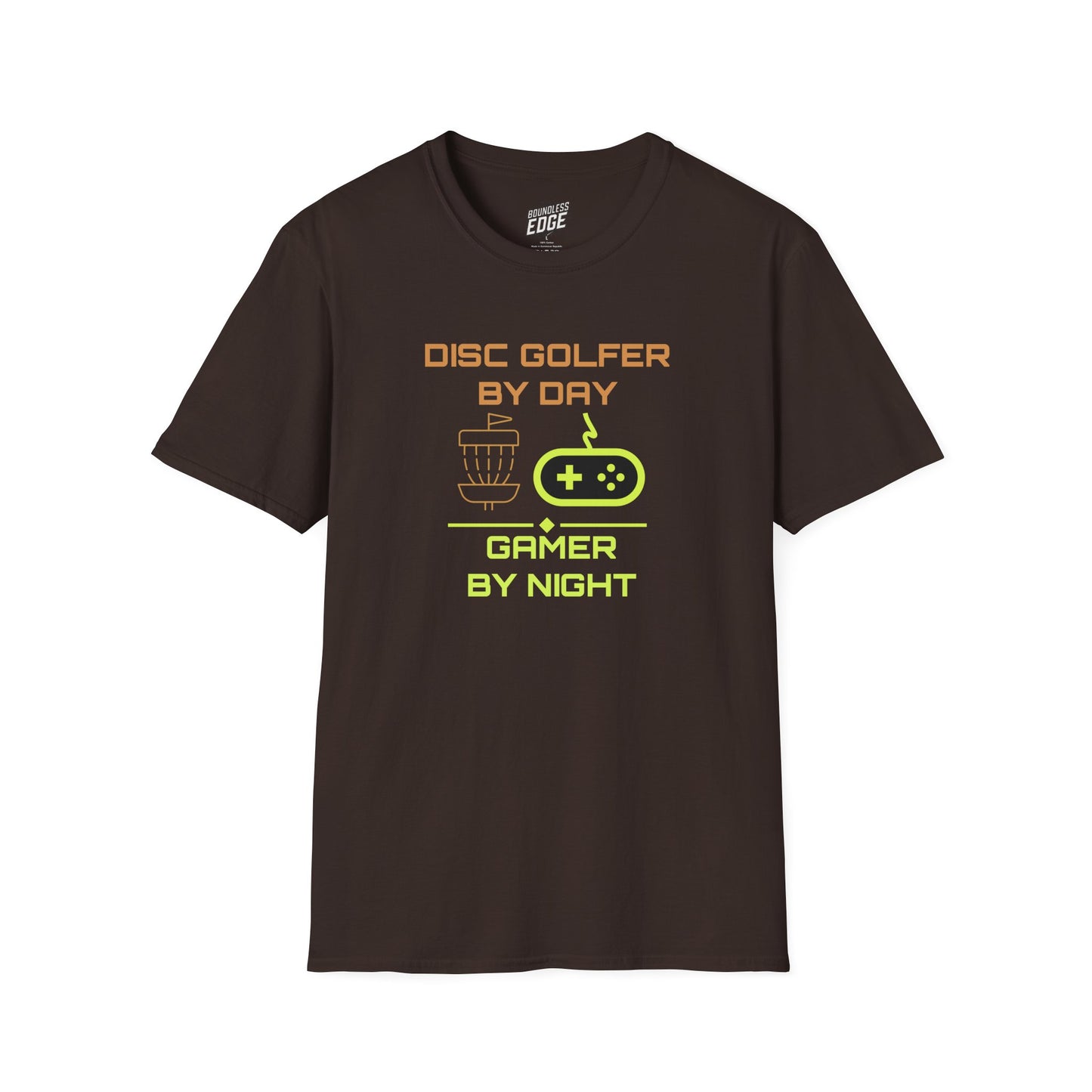 Disc Golf by Day, Gamer by Night Women's Basic T-Shirt