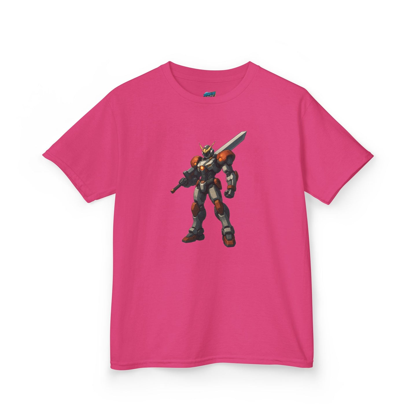 Mech Anime Girls' Heavy Cotton T-Shirt