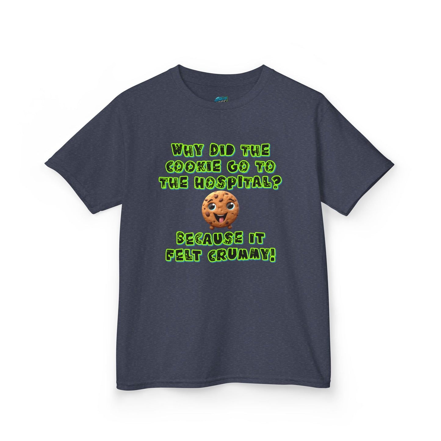 Cookie Joke Humor Boys' Heavy Cotton T-Shirt
