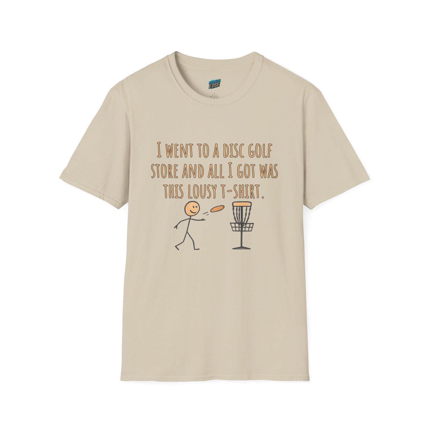A Lousy T-Shirt Disc Golf Humor Men's Basic T-Shirt