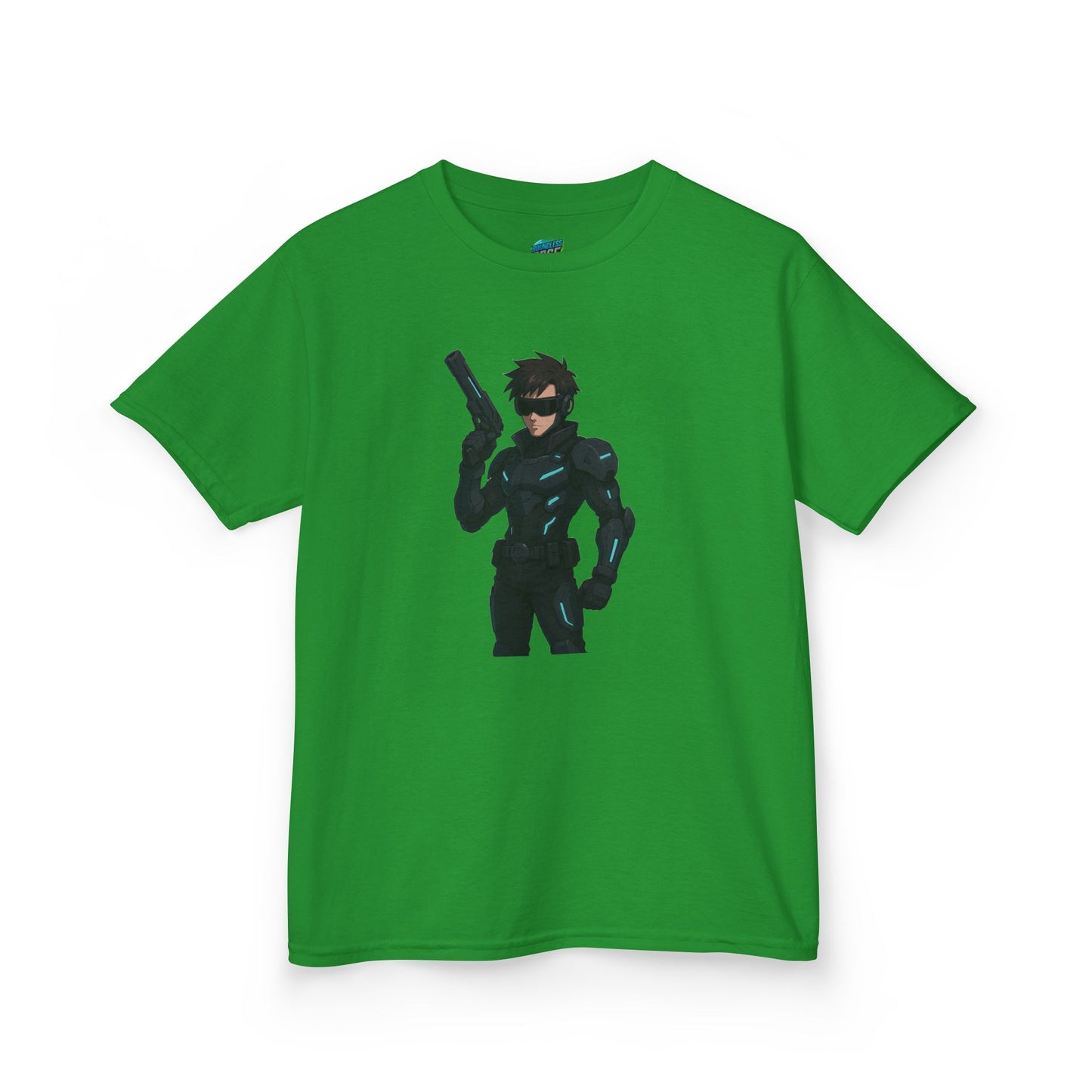 Cyber Agent Anime Girls' Heavy Cotton T-Shirt