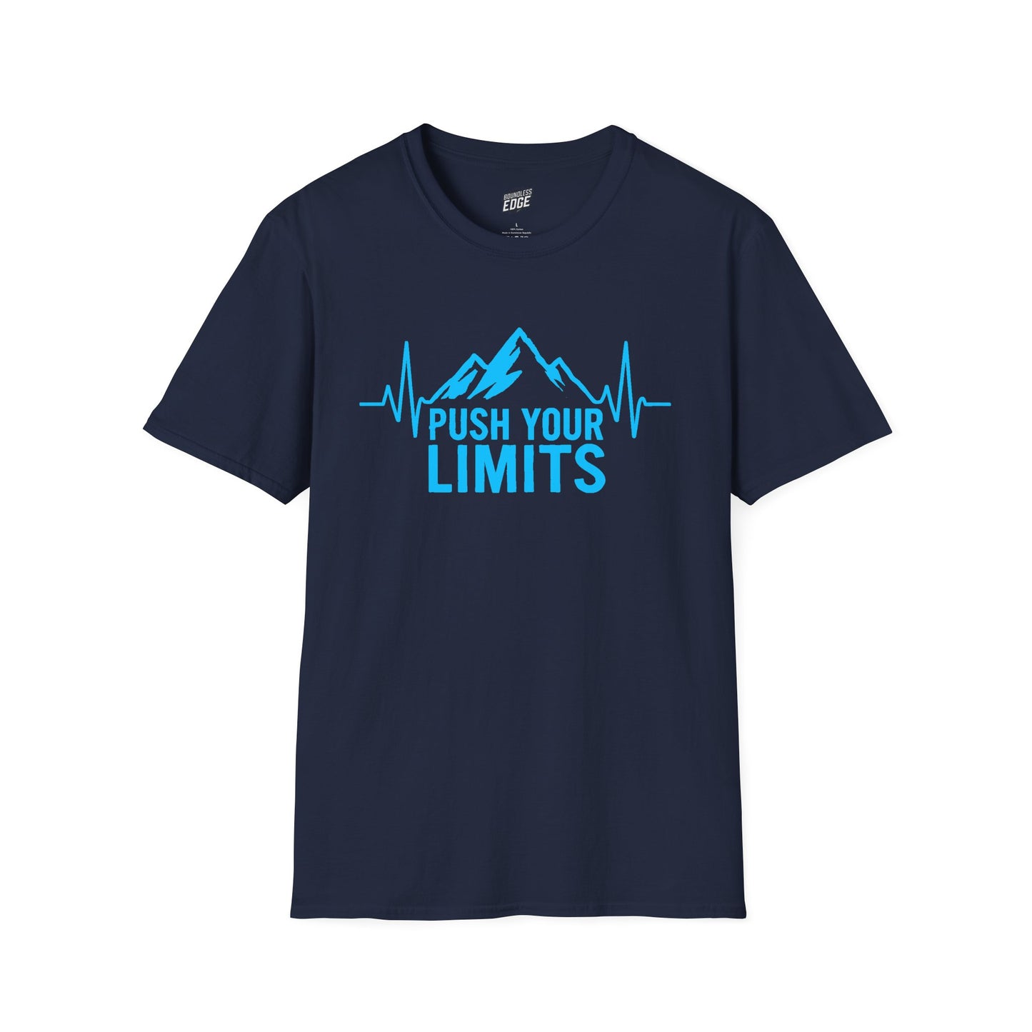 Push Your Limit's Heartbeat Hiking Men's Basic T-Shirt