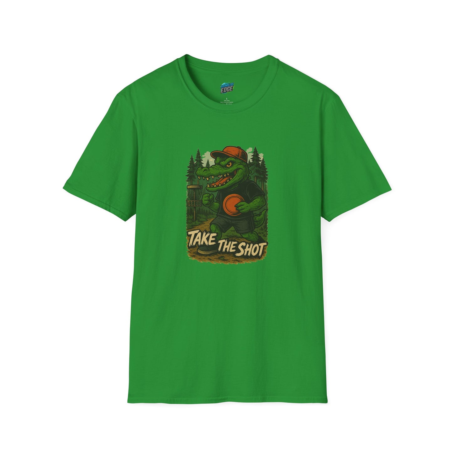 Take the Shot Disc Golf Gator Women's Basic T-Shirt