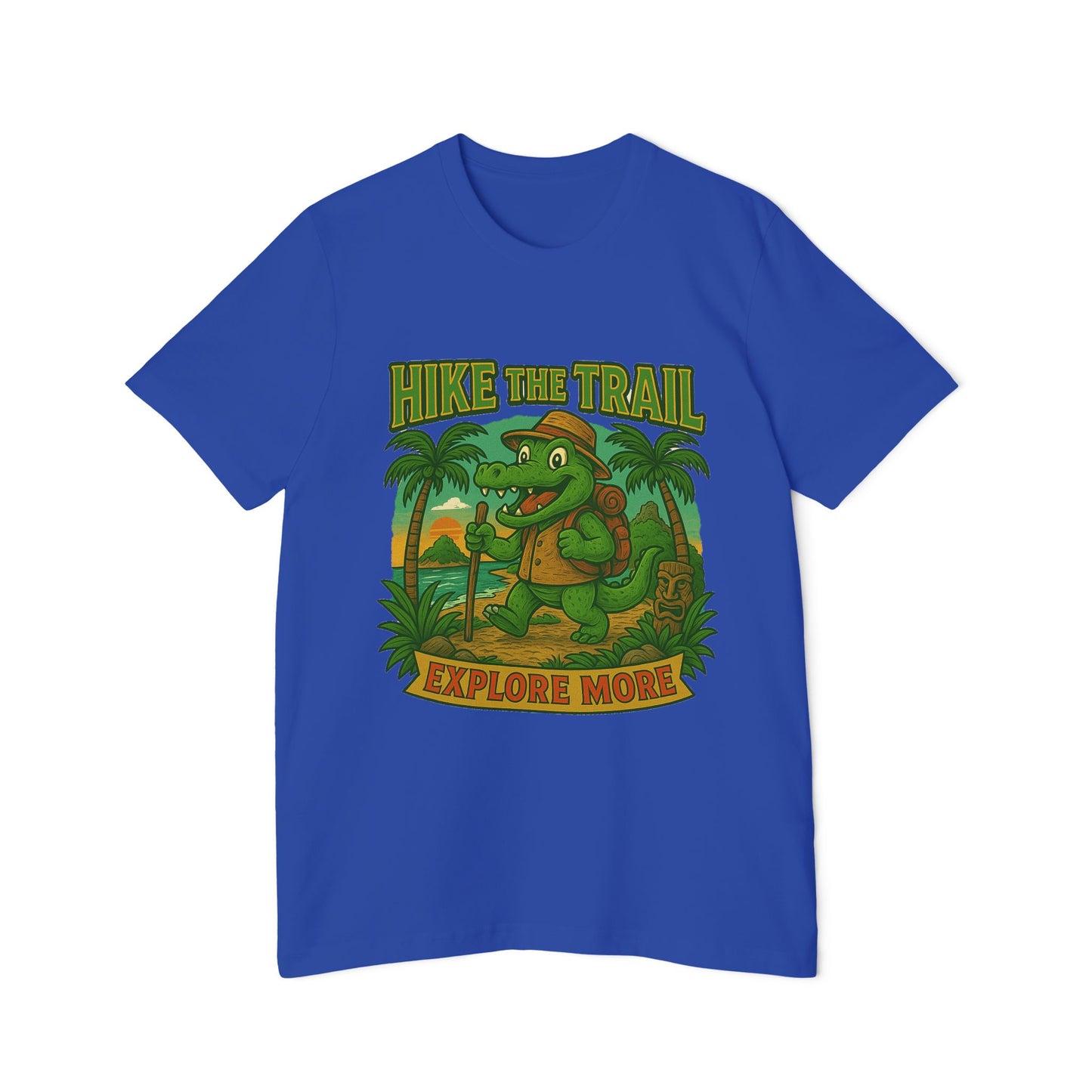 Hike the Trail - Explore More Hiking Women's Premium T-Shirt