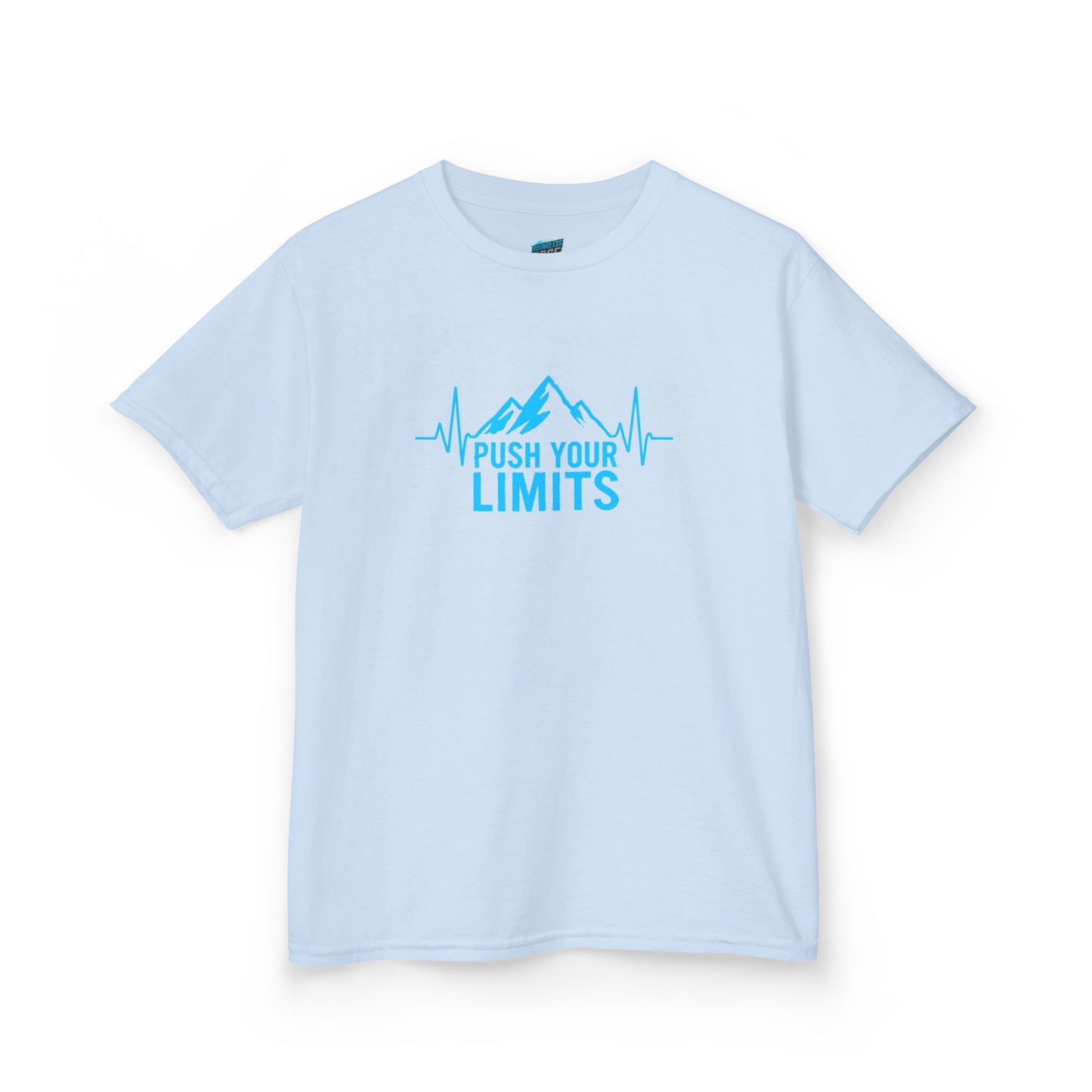 Push Your Limits Hiking Boys' Heavy Cotton T-Shirt