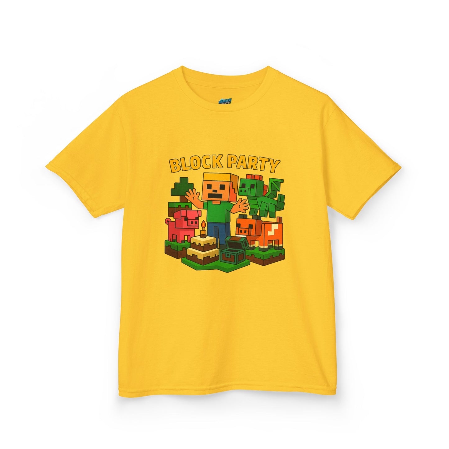 Block Party Playing with Danger Boys' Heavy Cotton T-Shirt