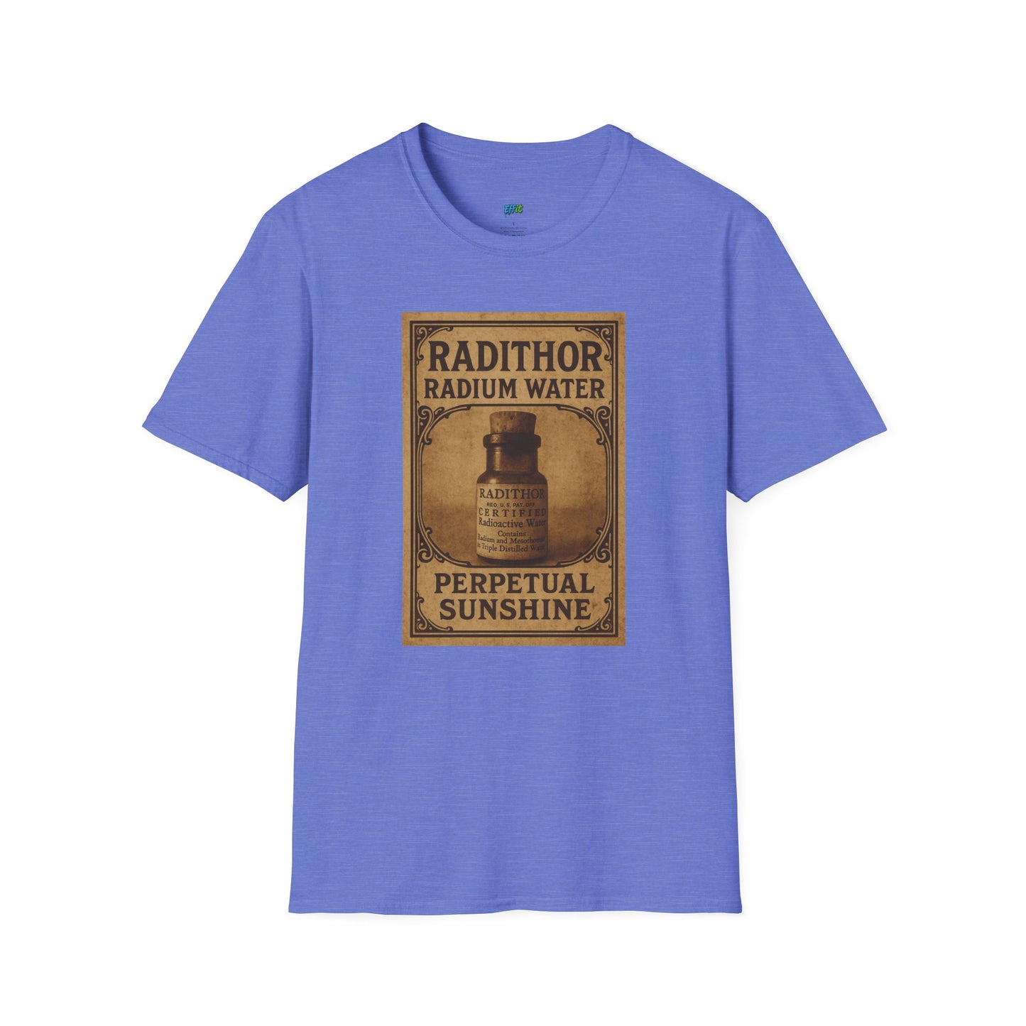 Radithor Ad Humor Vintage Men's Basic T-Shirt