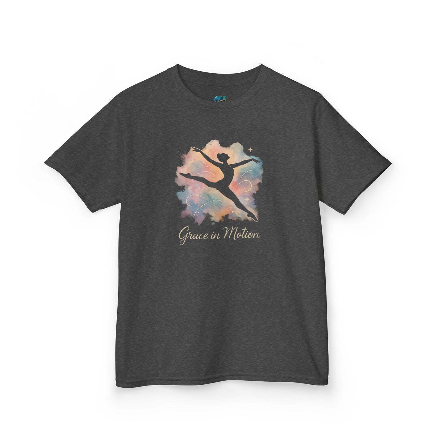Grace in Motion Dancer Girls' Heavy Cotton T-Shirt