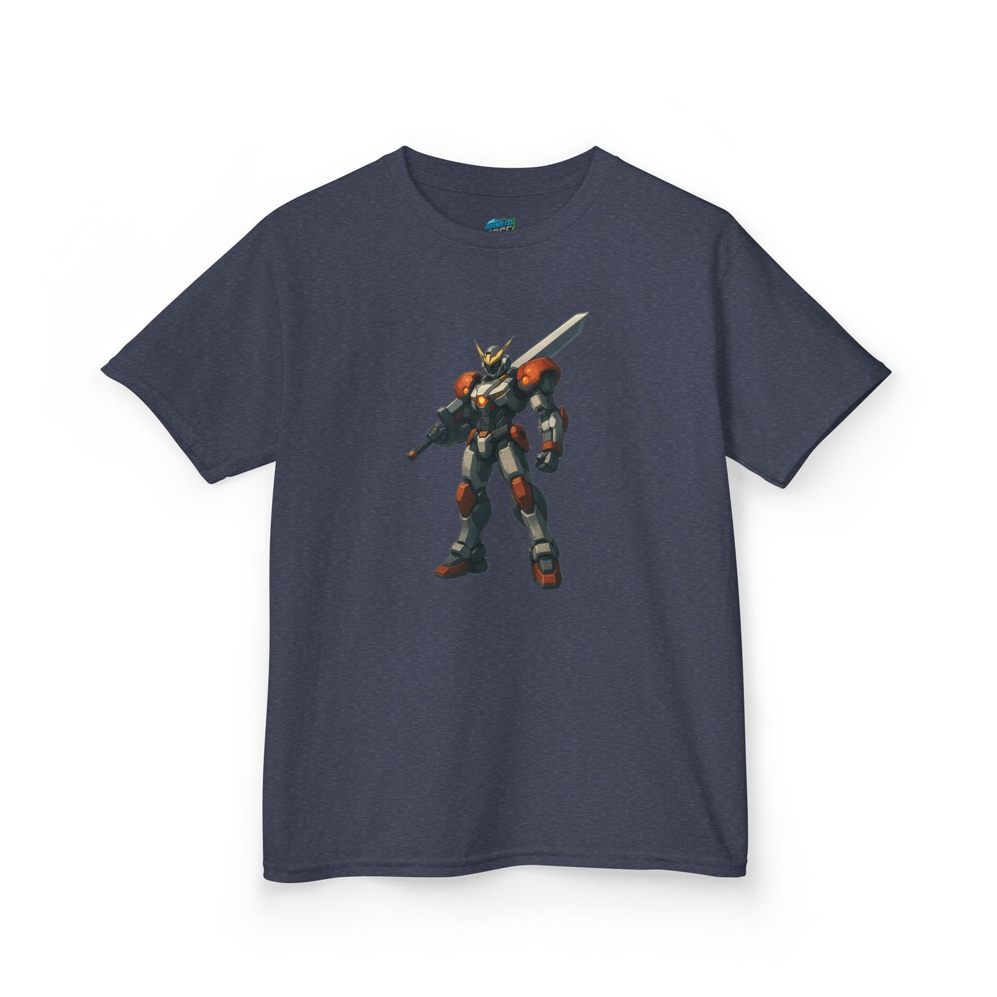 Mech Anime Girls' Heavy Cotton T-Shirt