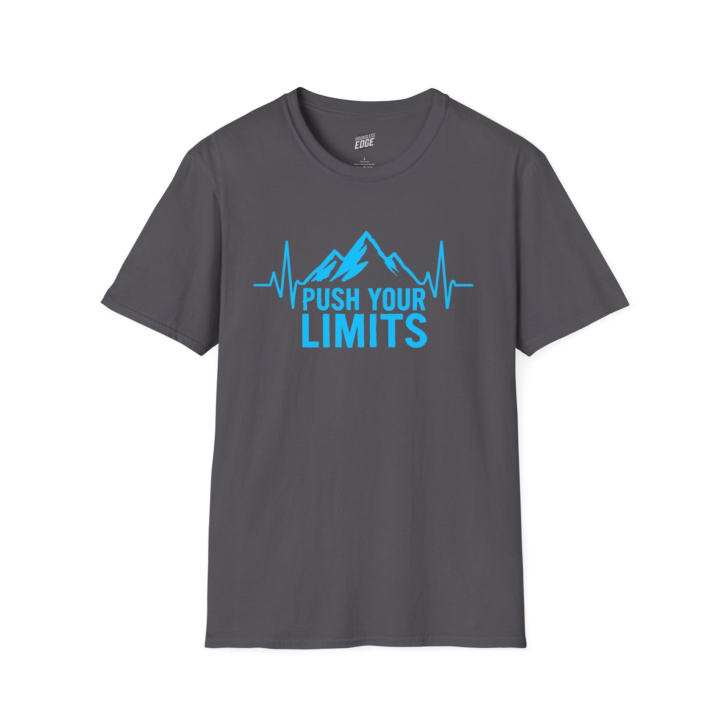 Push Your Limit's Heartbeat Hiking Men's Basic T-Shirt