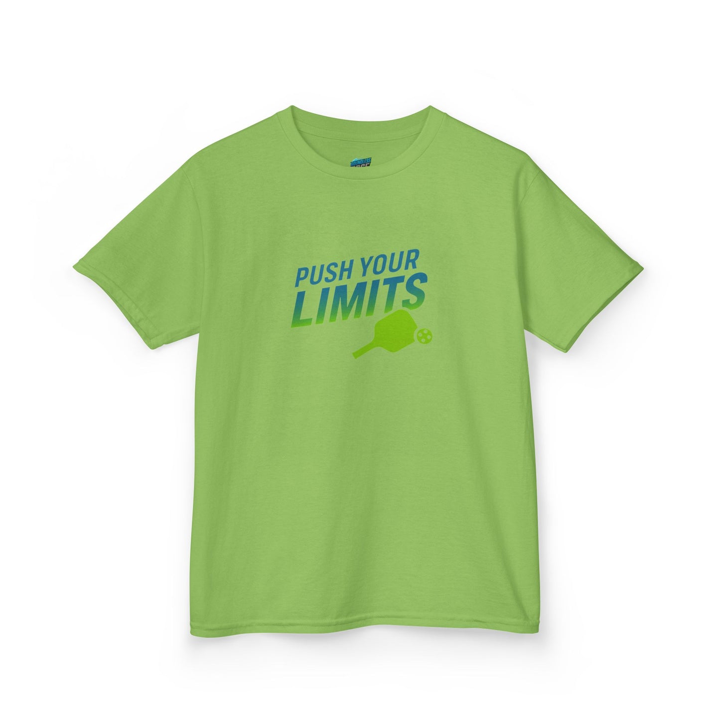 Push Your Limits Pickleball Boys' Heavy Cotton T-Shirt