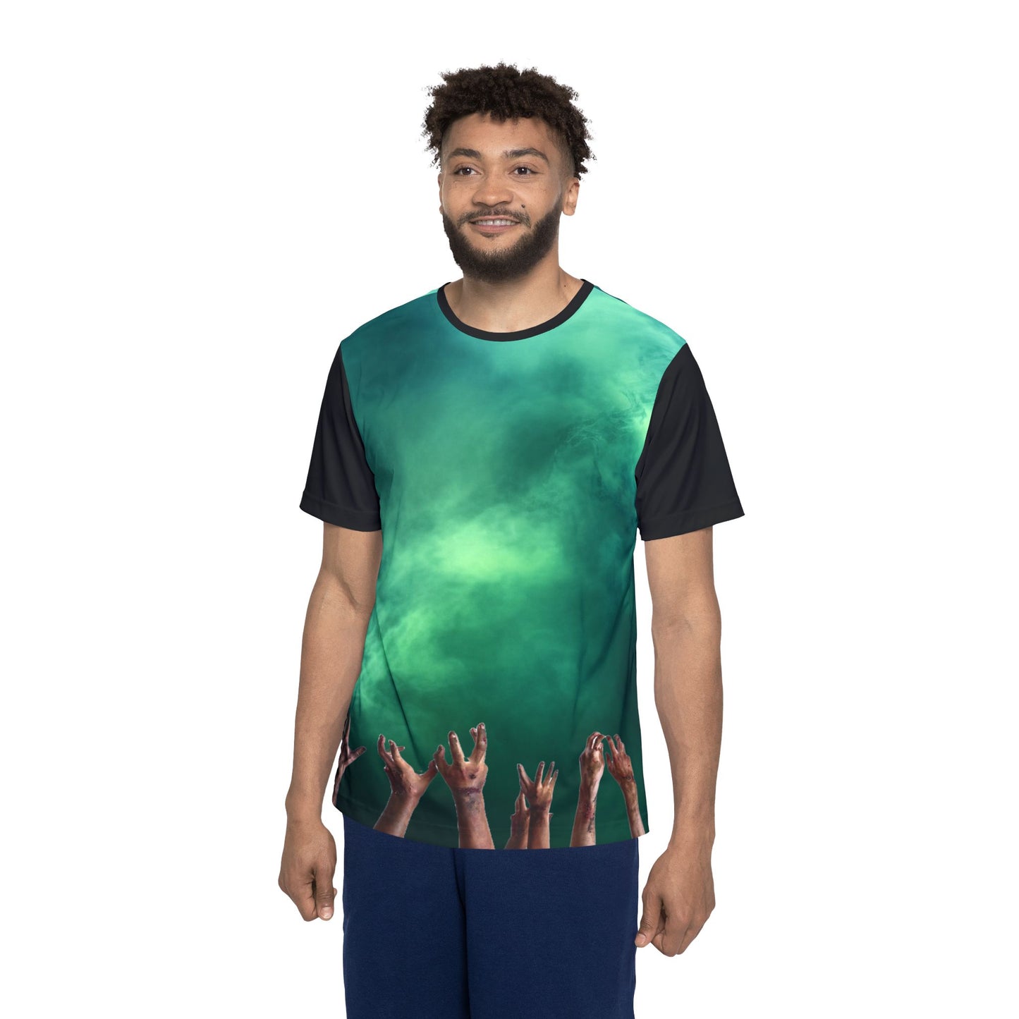 Horror Zombie Inspired Men's Jersey