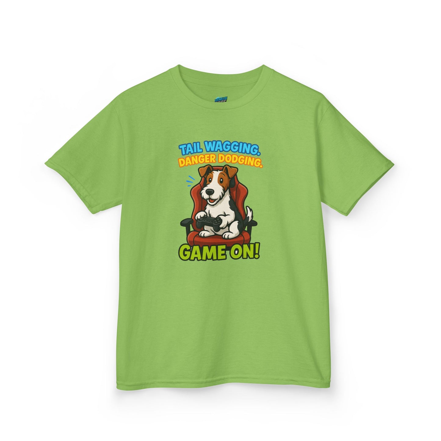 Game On... Playing with Danger Girls' Heavy Cotton T-Shirt