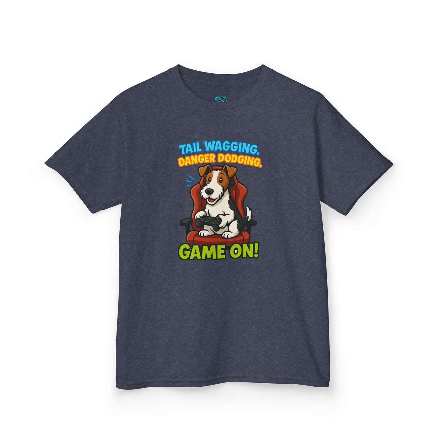 Game On... Playing with Danger Girls' Heavy Cotton T-Shirt