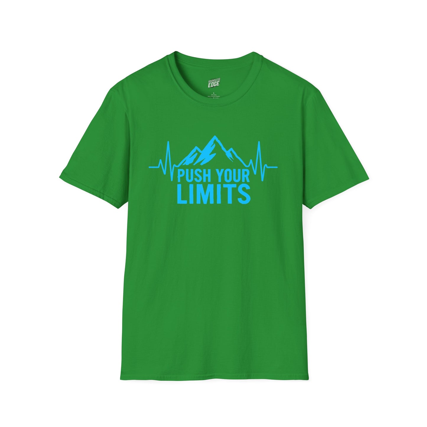 Push Your Limit's Heartbeat Hiking Men's Basic T-Shirt