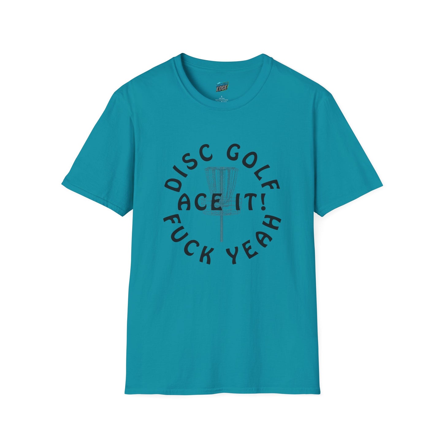 Disc Golf F*** Yeah Adult Humor Men's Basic Softstyle T-Shirt