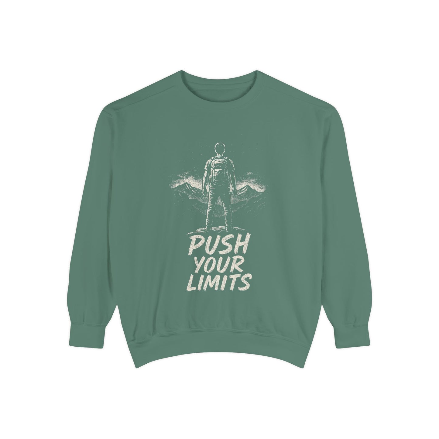 Summit Edition Push Your Limits Hiking Women's Premium Crewneck Sweatshirt