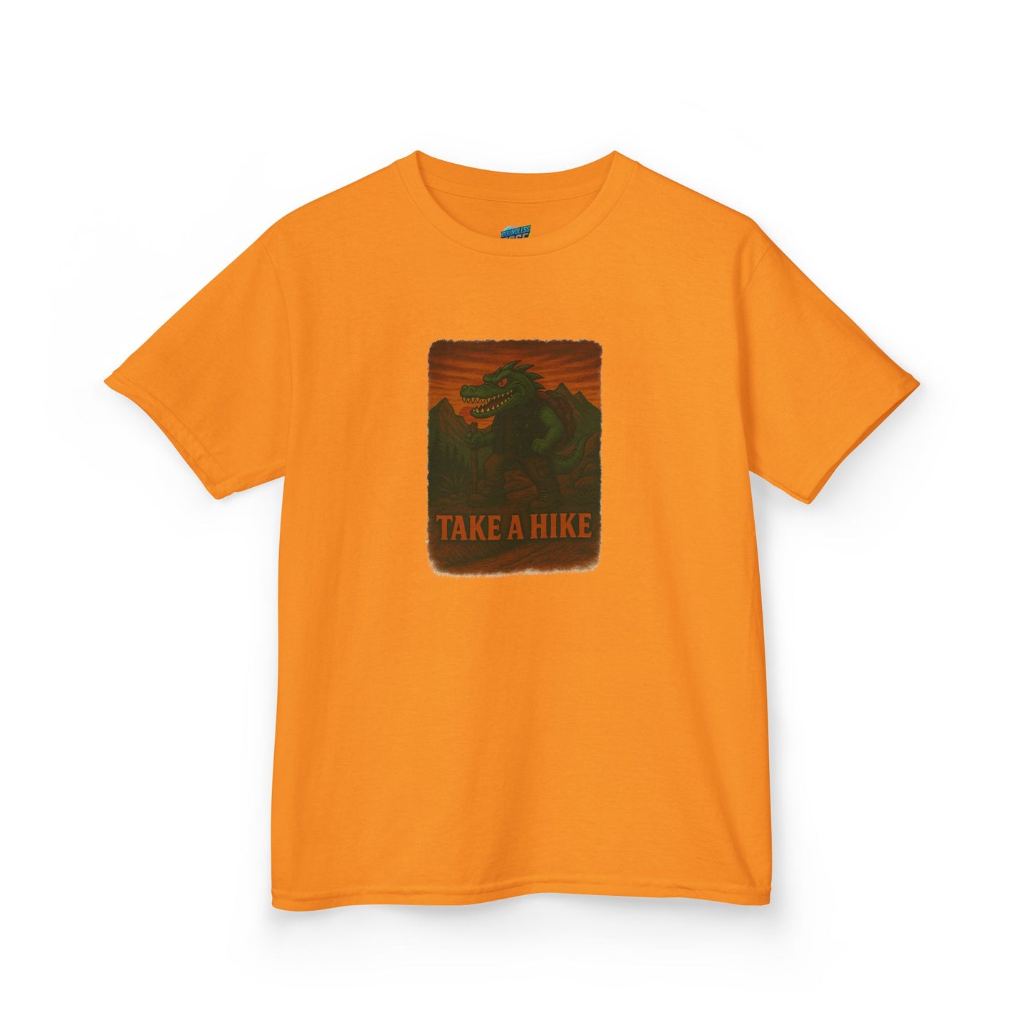 Take a Hike Gator Hiking Boys' Heavy Cotton T-Shirt