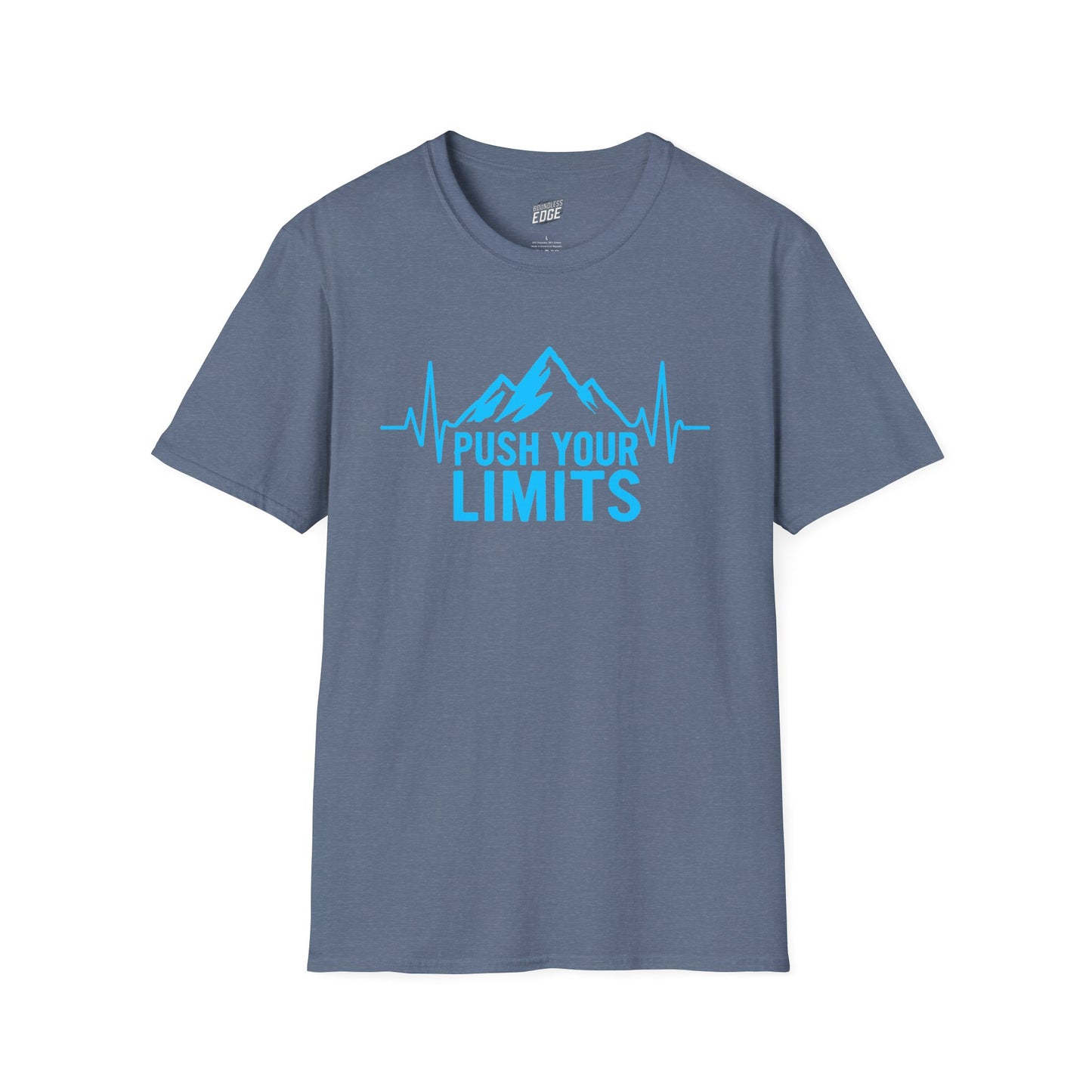 Push Your Limit's Heartbeat Hiking Men's Basic T-Shirt