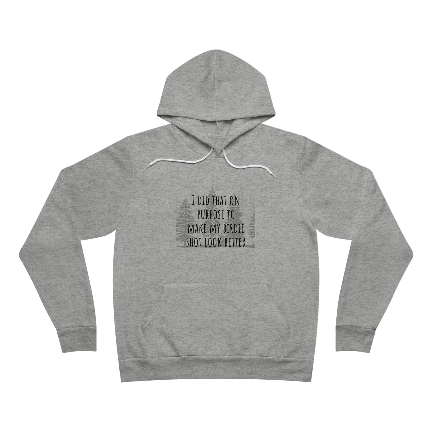 I Did That On Purpose... Disc Golf Humor Women's Premium Sponge Fleece Hoodie