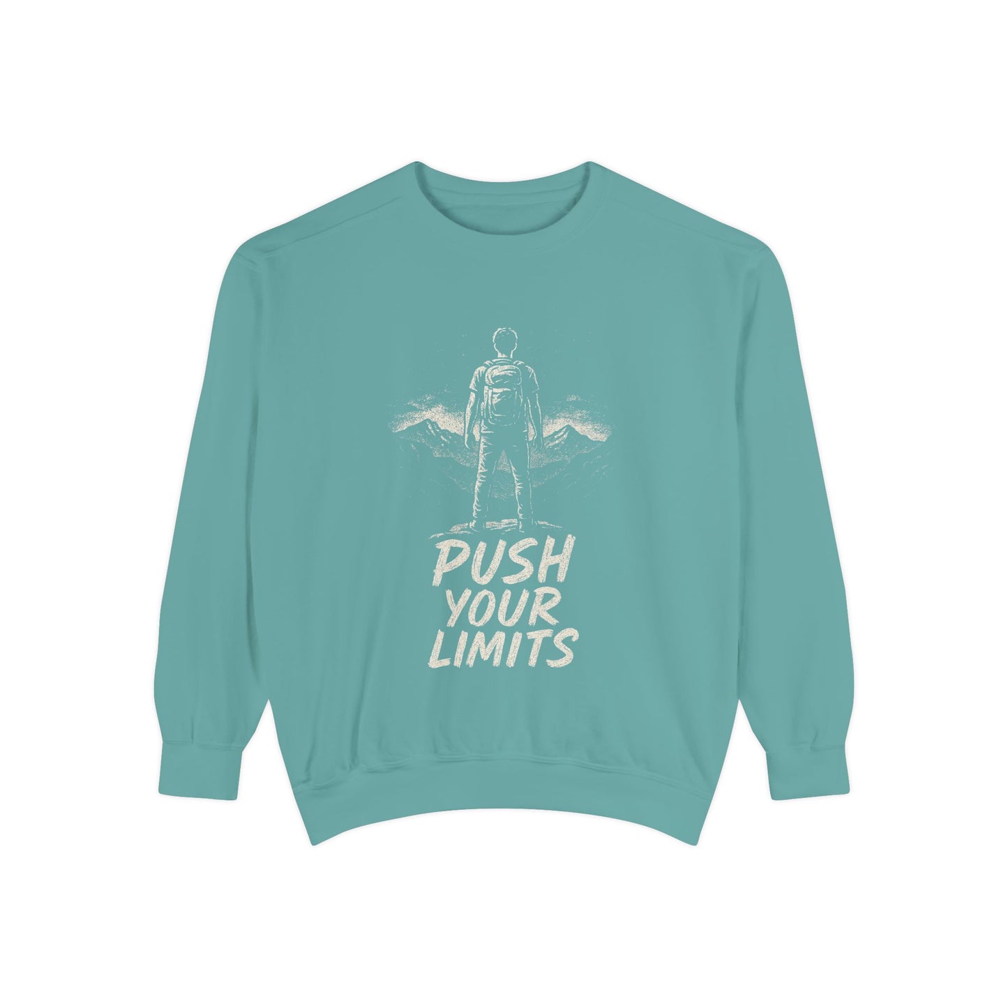 Summit Edition Push Your Limits Hiking Women's Premium Crewneck Sweatshirt