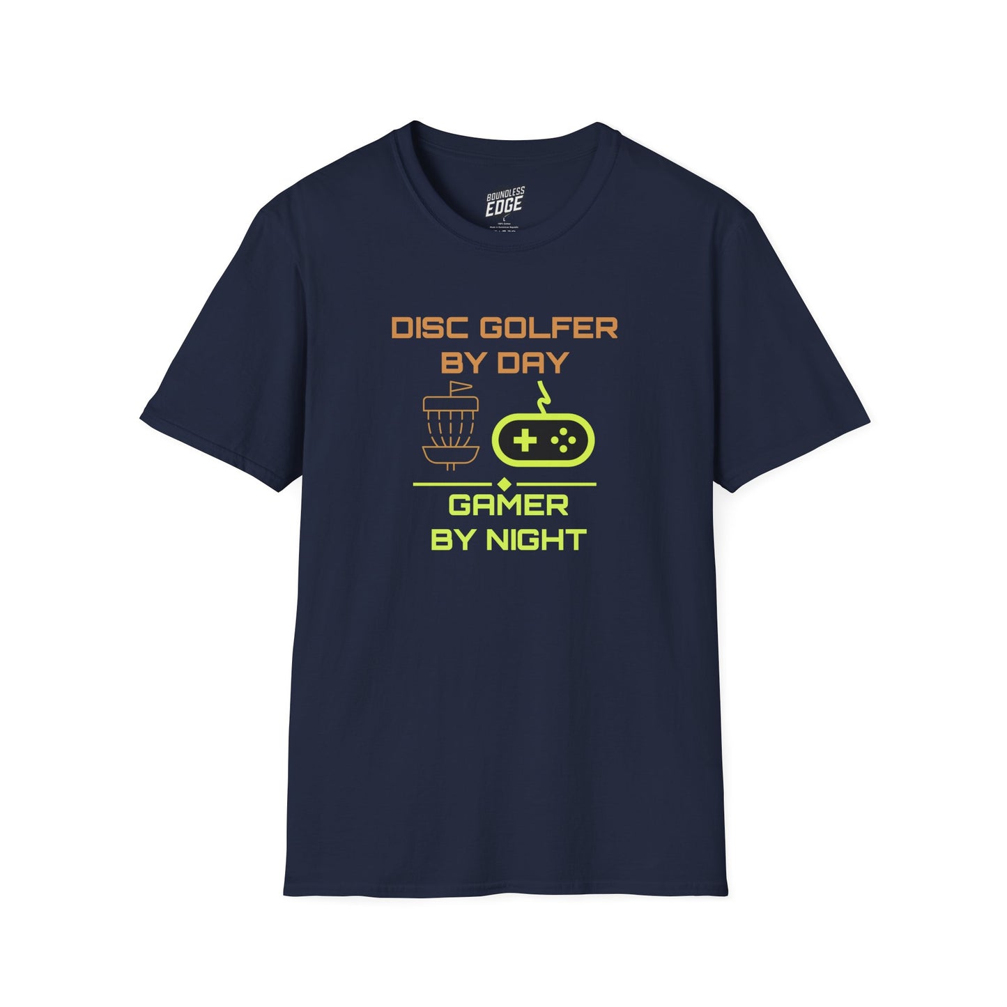 Disc Golf by Day, Gamer by Night Women's Basic T-Shirt