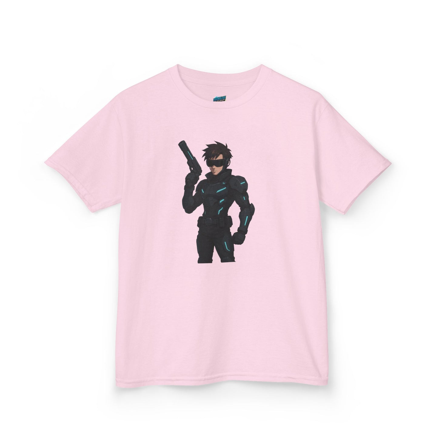 Cyber Agent Anime Girls' Heavy Cotton T-Shirt