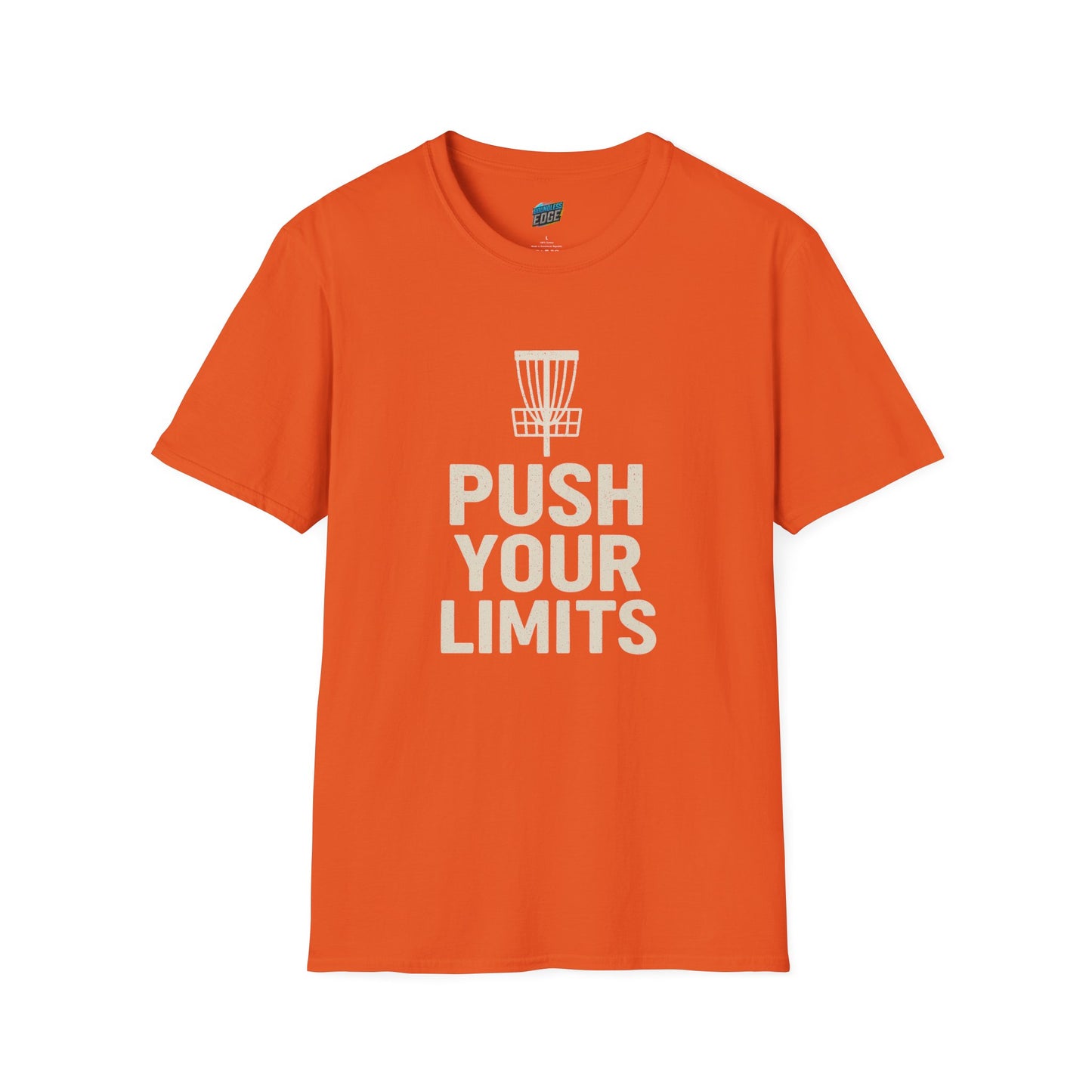 Push Your Limits Disc Golf Men's Basic T-Shirt