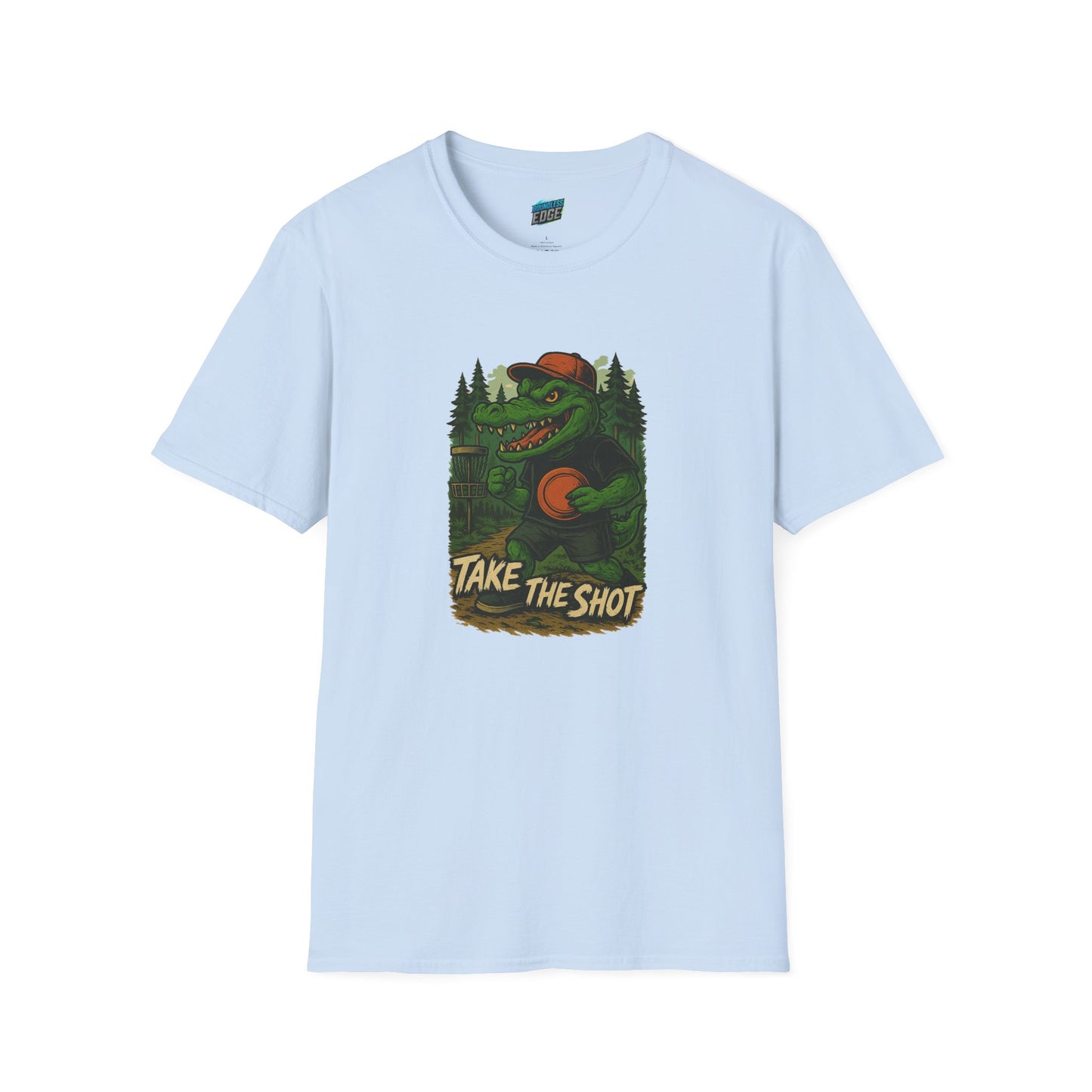 Take the Shot Disc Golf Gator Women's Basic T-Shirt