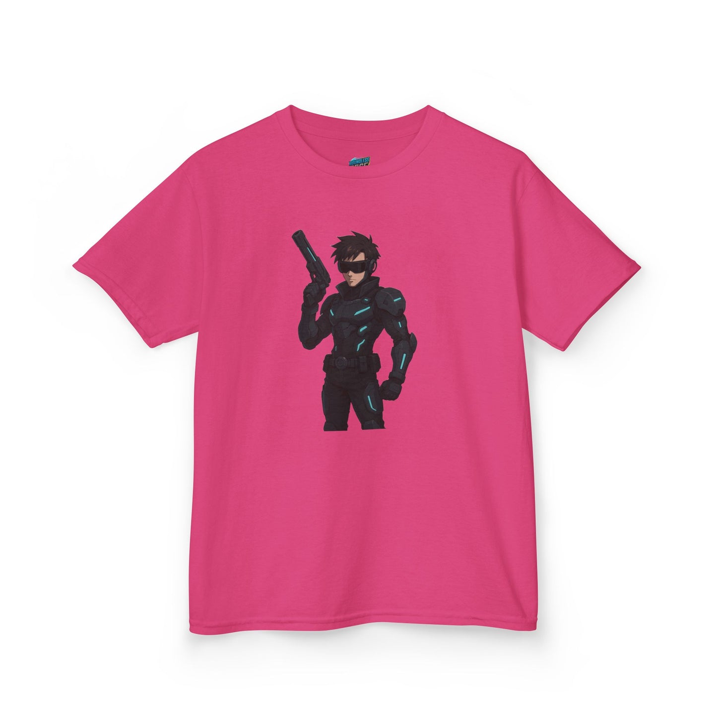 Cyber Agent Anime Girls' Heavy Cotton T-Shirt