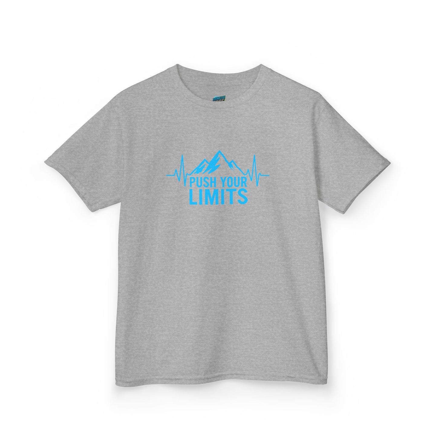 Push Your Limits Hiking Boys' Heavy Cotton T-Shirt