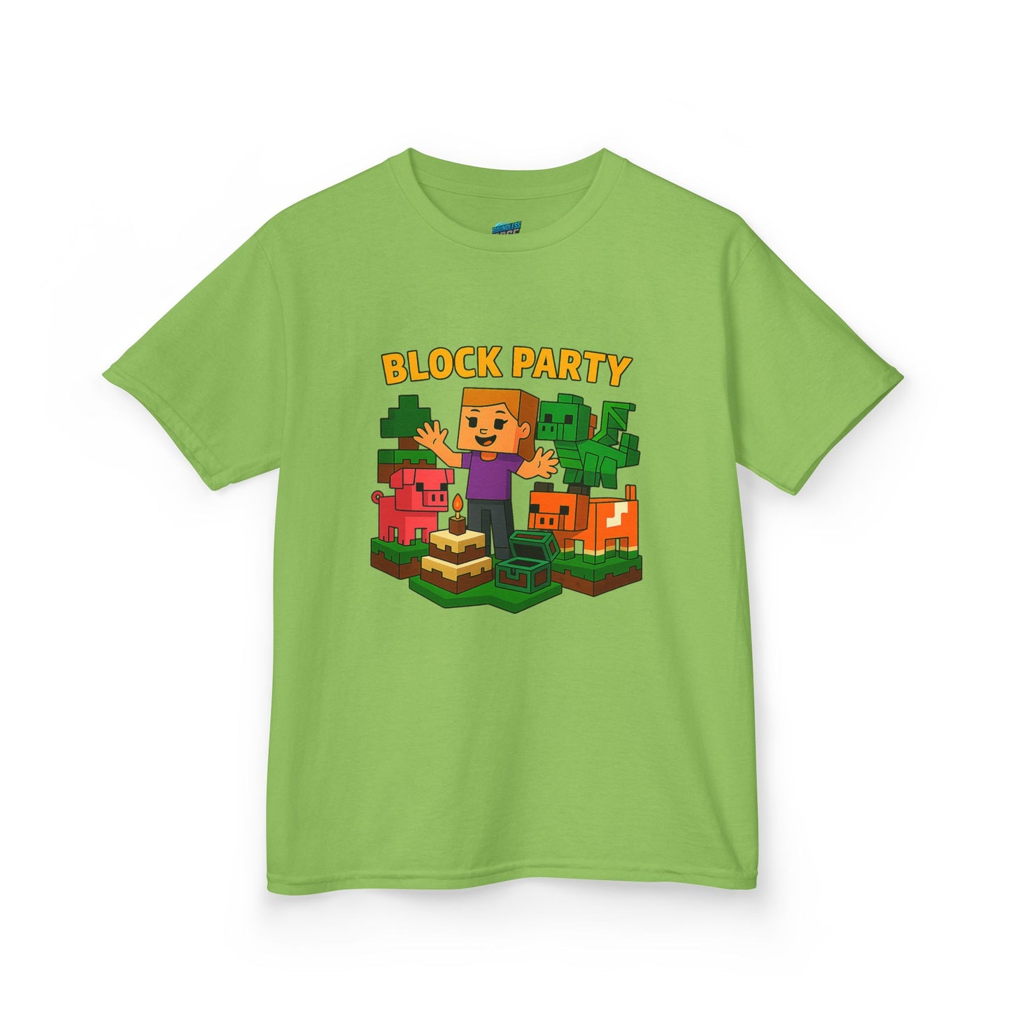 Block Party Playing with Danger Girls' Heavy Cotton T-Shirt