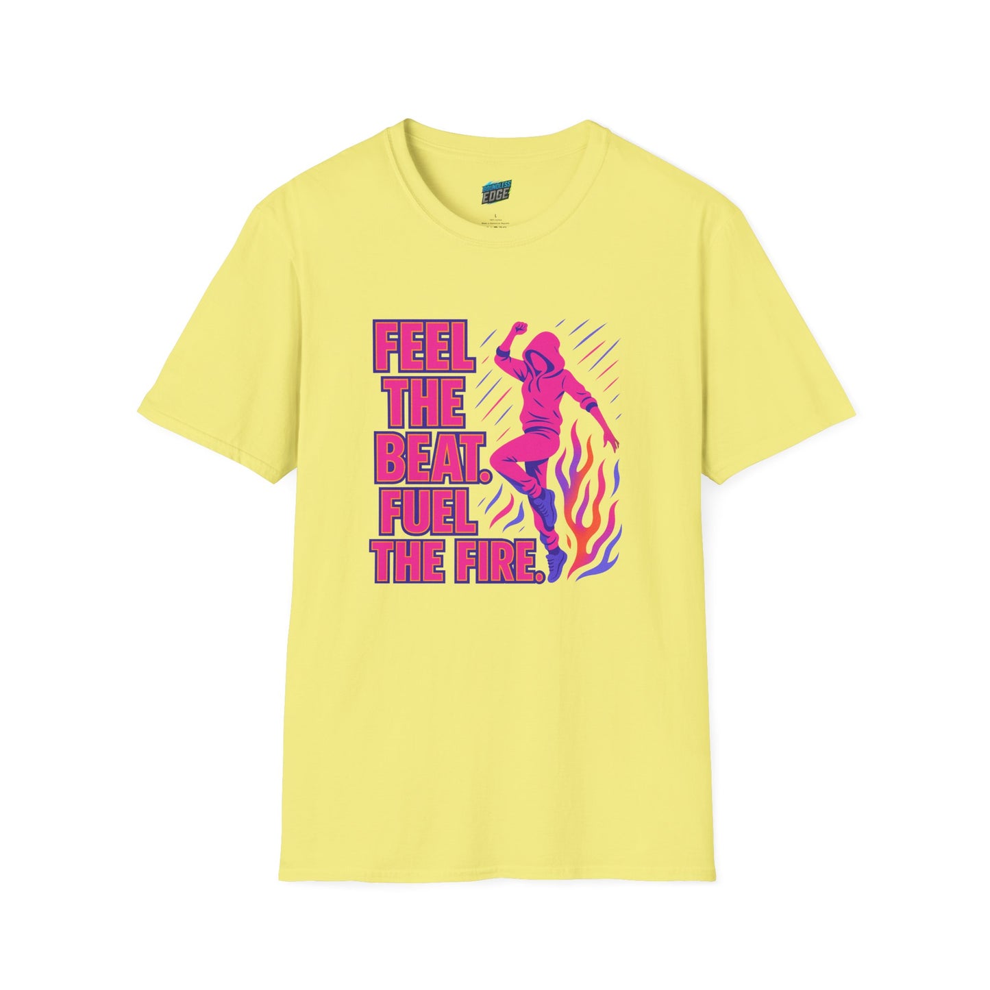Feel the Beat. Fuel the Fire Dance Women's Basic T-Shirt