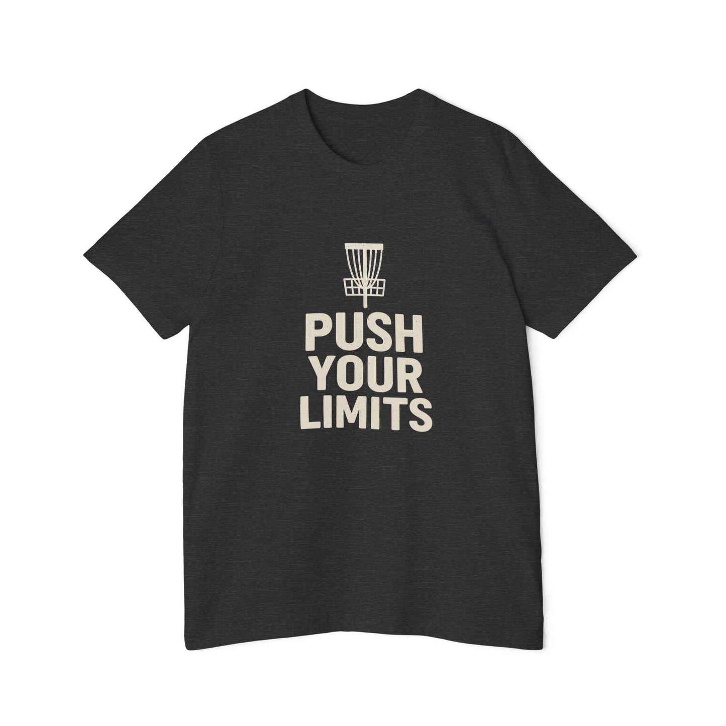 Push Your Limits – Disc Golf Men's Premium T-Shirt