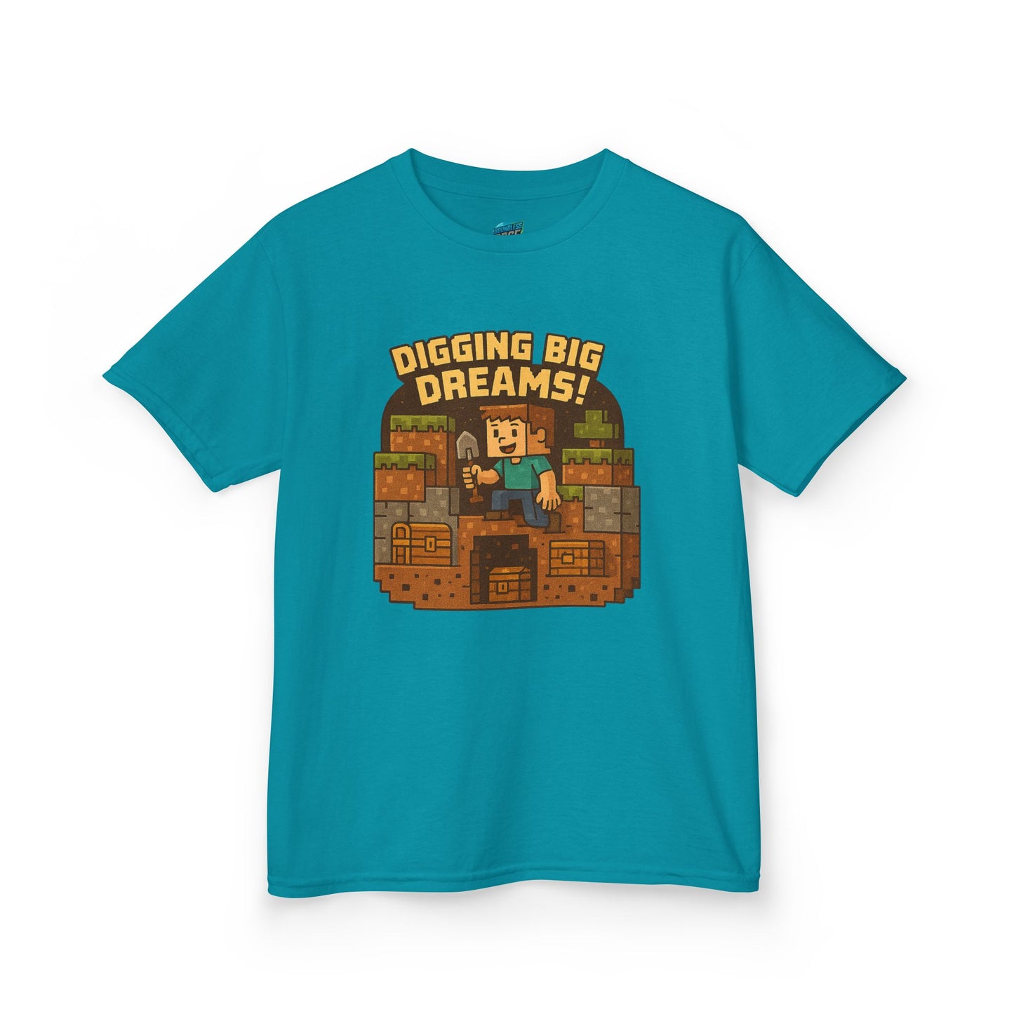 Digging Big Dreams Playing with Danger Boys' Heavy Cotton T-Shirt