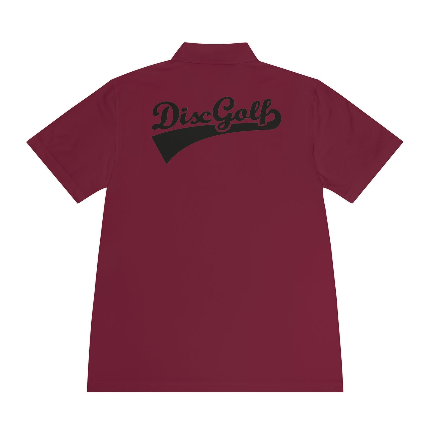Boundless Edge Disc Golf Men's Sport Polo Premium T-Shirt