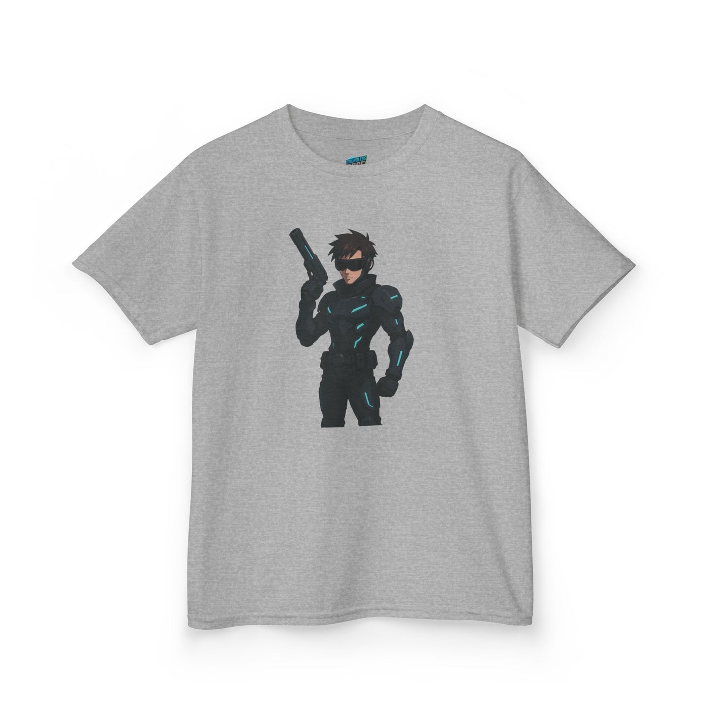 Cyber Agent Anime Girls' Heavy Cotton T-Shirt