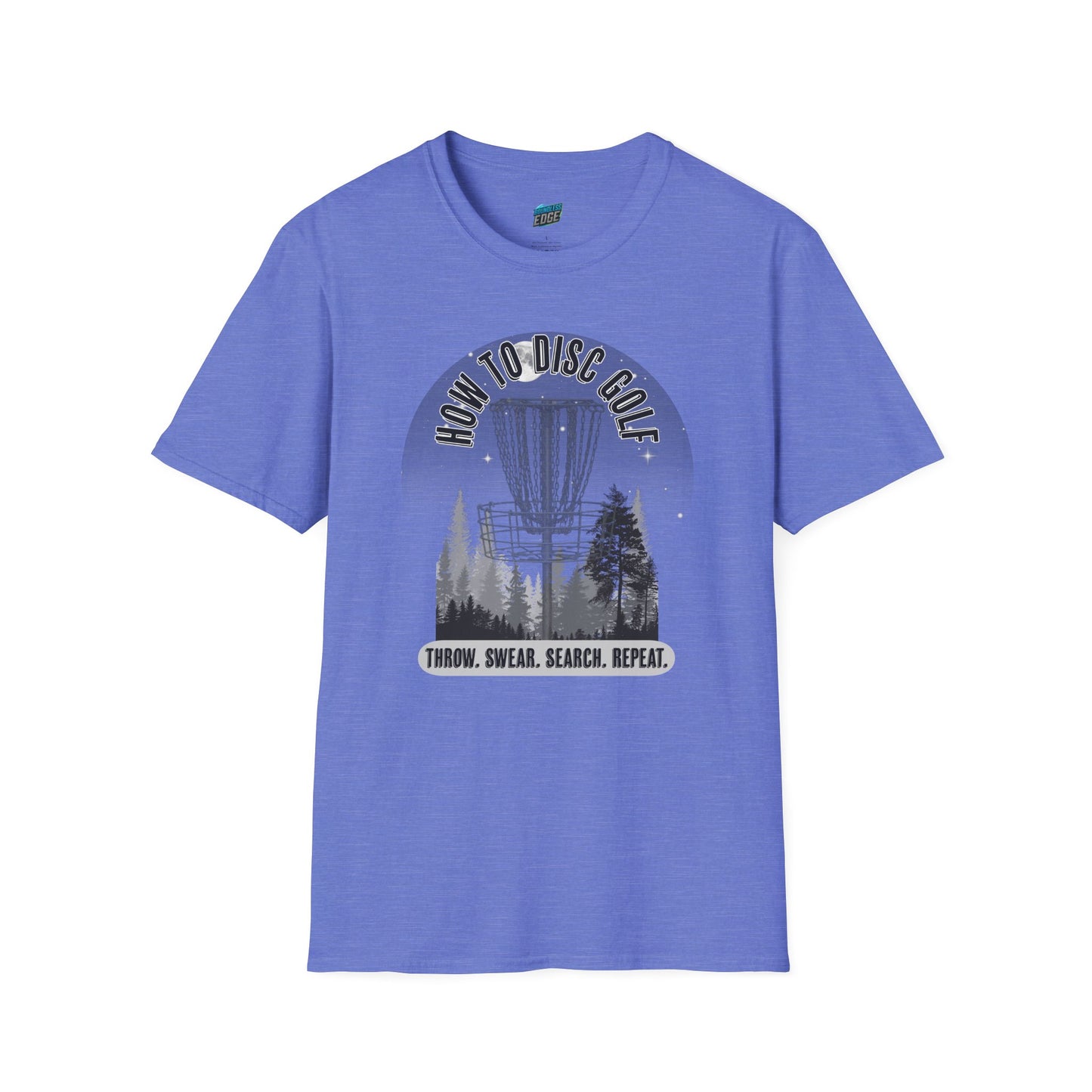 How to Disc Golf Humor Men's Basic Softstyle T-Shirt