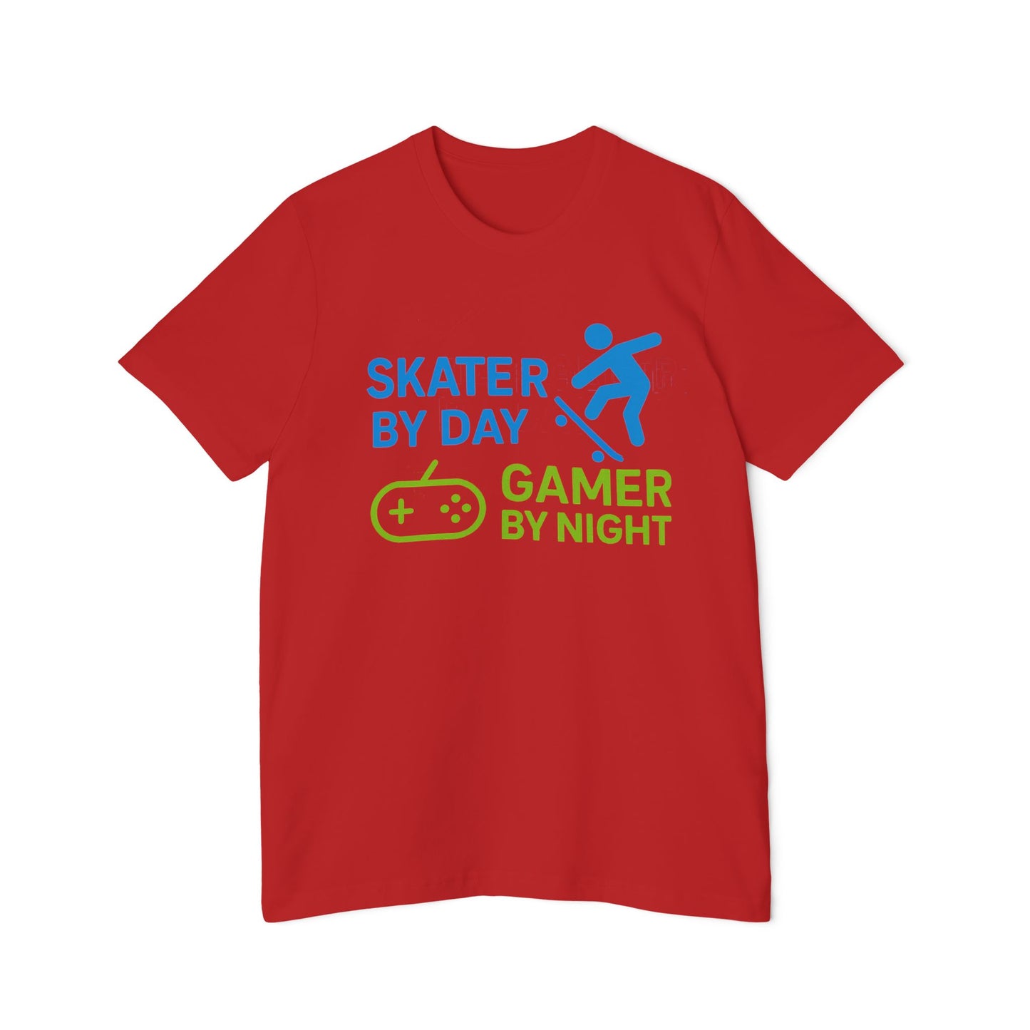 Skater by Day, Gamer by Night Skateboarding Women's Premium T-Shirt