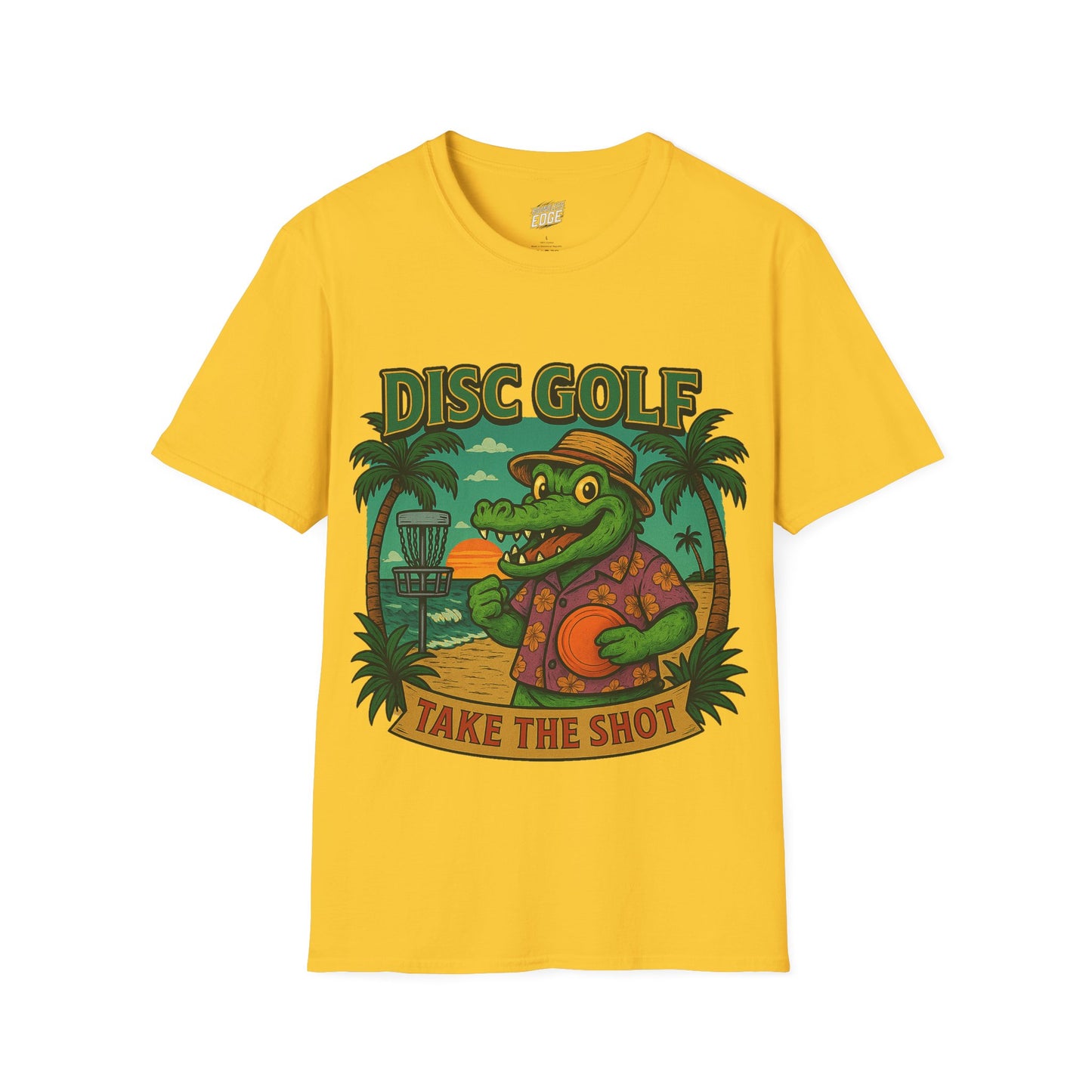 Gator Vibes Disc Golf Edition Men's Basic T-Shirt (Take the Shot)
