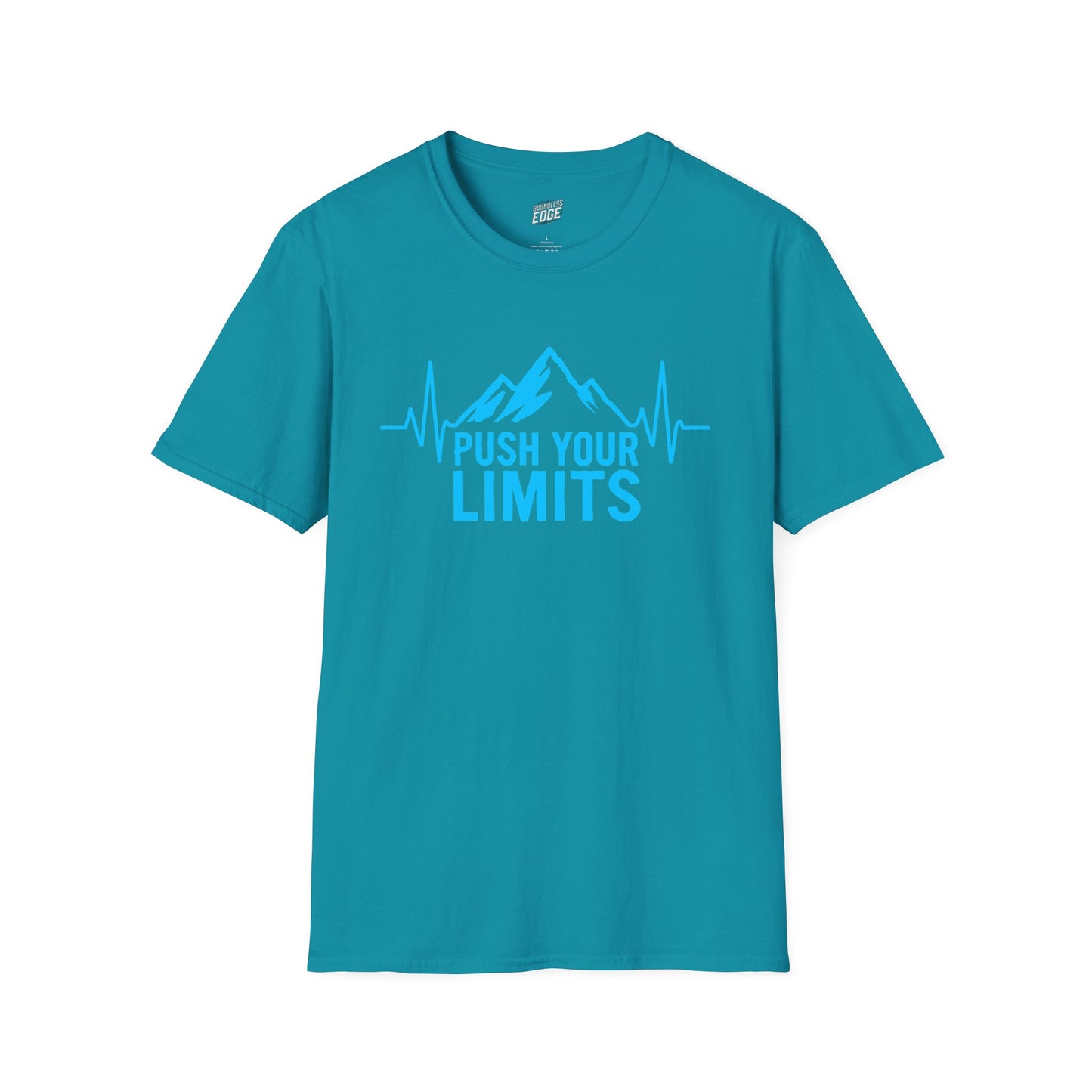 Push Your Limit's Heartbeat Hiking Men's Basic T-Shirt