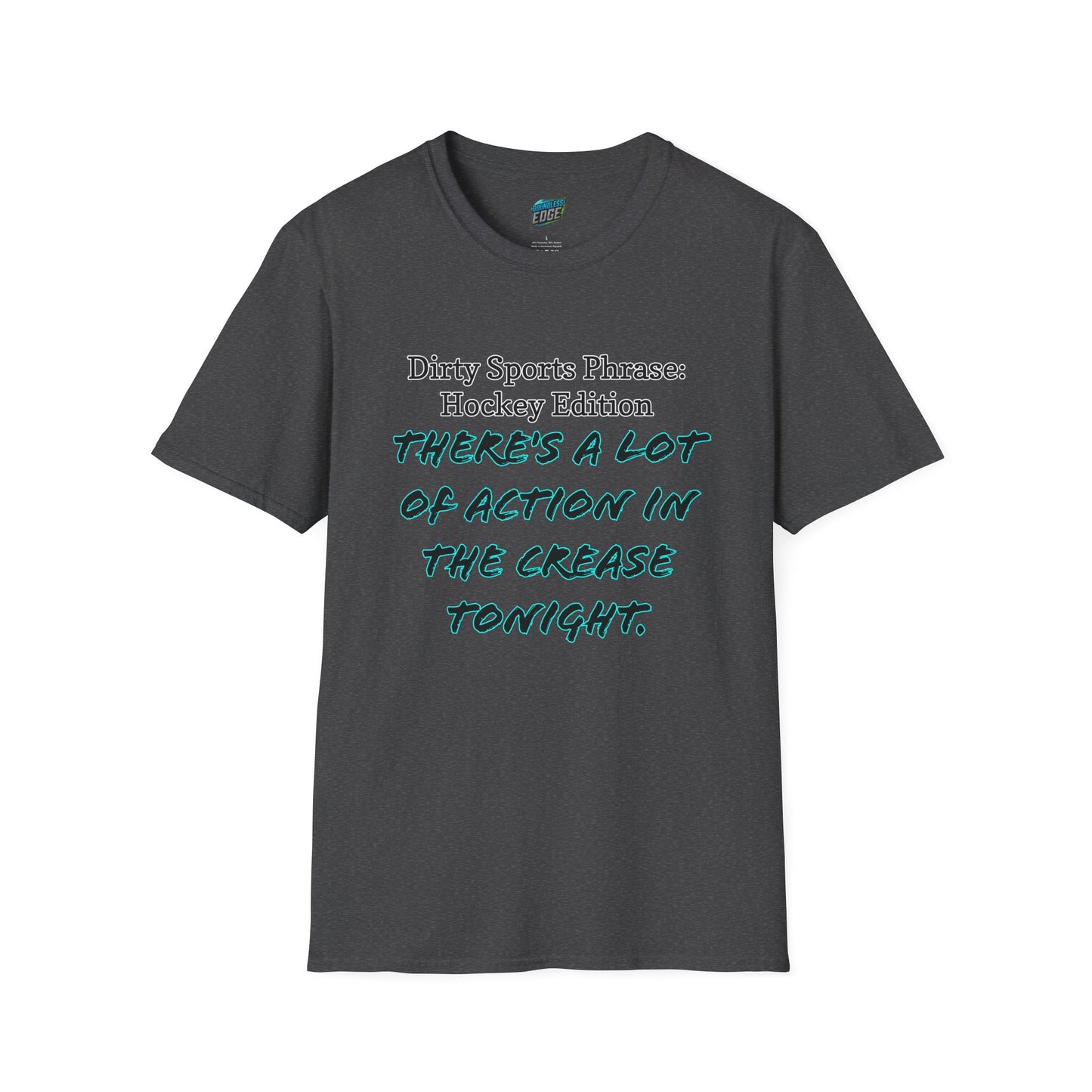Dirty Sports Phrase Hockey Humor Women's Basic T-Shirt