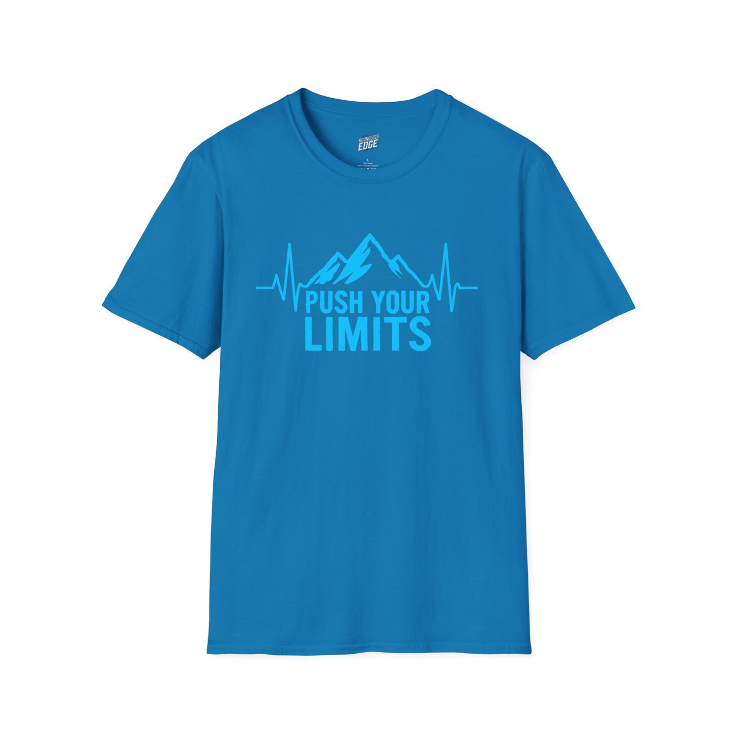 Push Your Limit's Heartbeat Hiking Men's Basic T-Shirt
