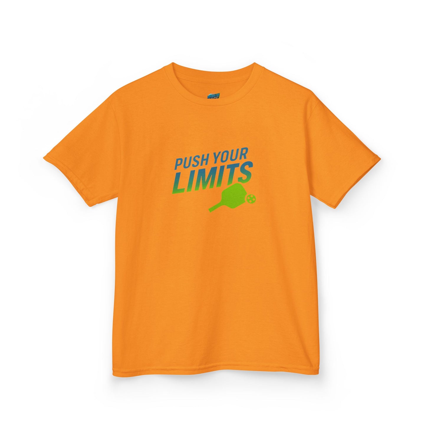 Push Your Limits Pickleball Girls' Heavy Cotton T-Shirt