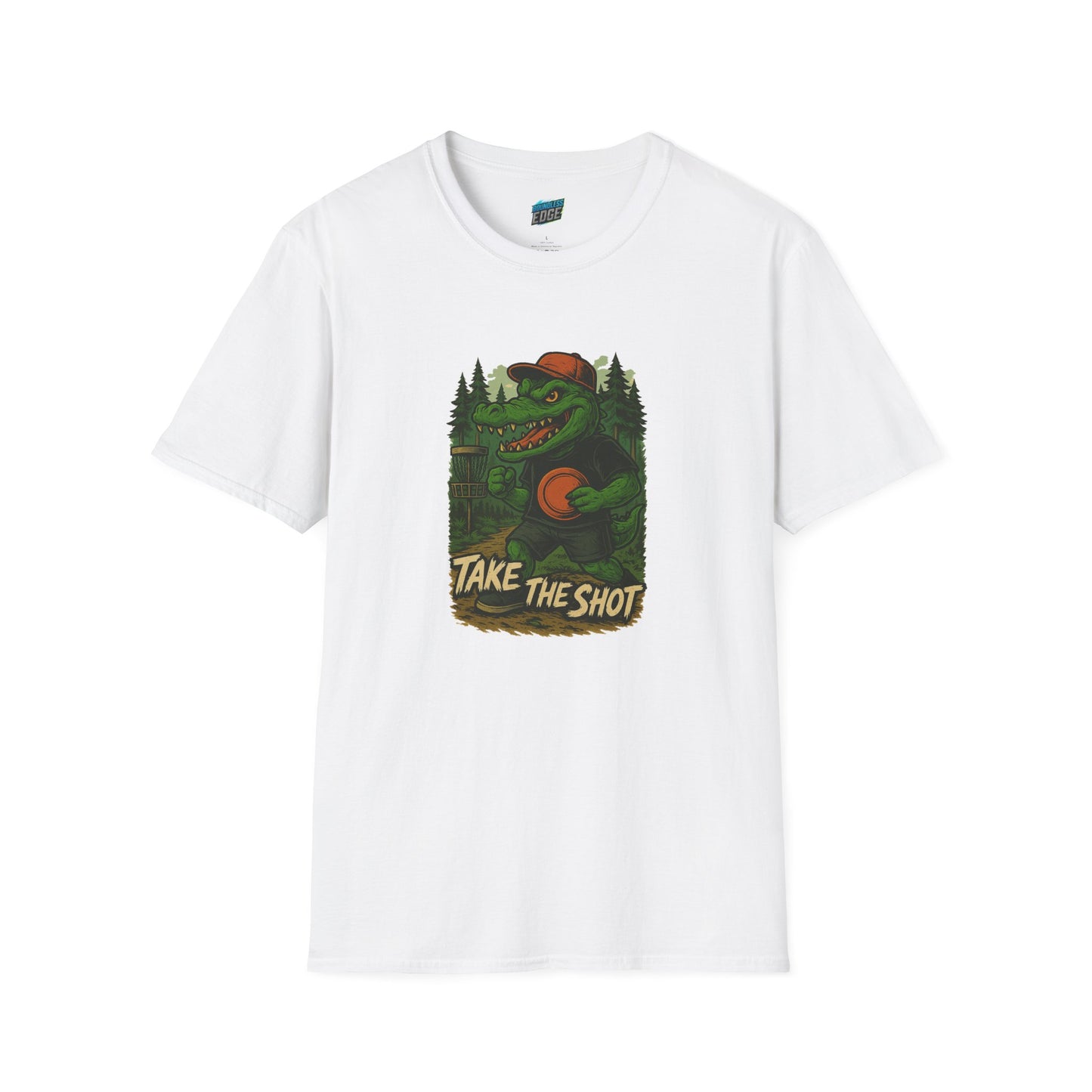 Take the Shot Disc Golf Gator Women's Basic T-Shirt