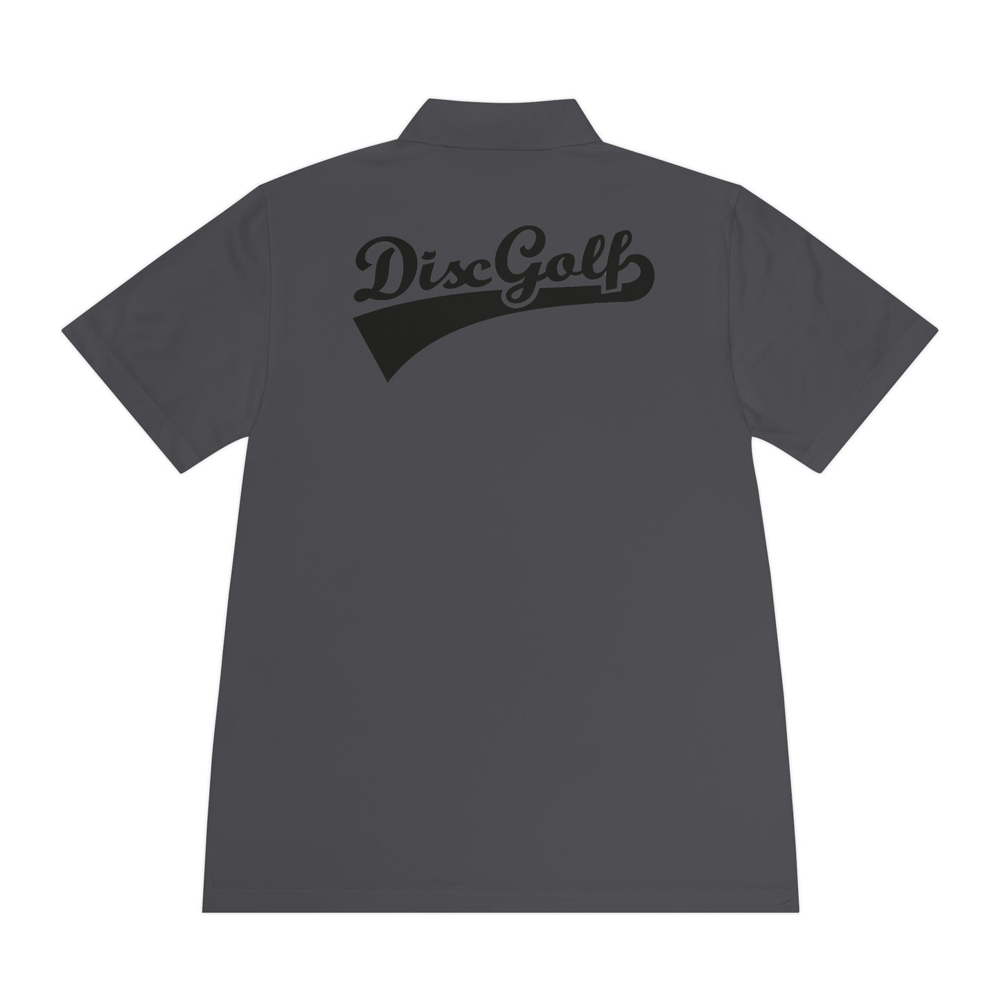 Boundless Edge Disc Golf Men's Sport Polo Premium T-Shirt
