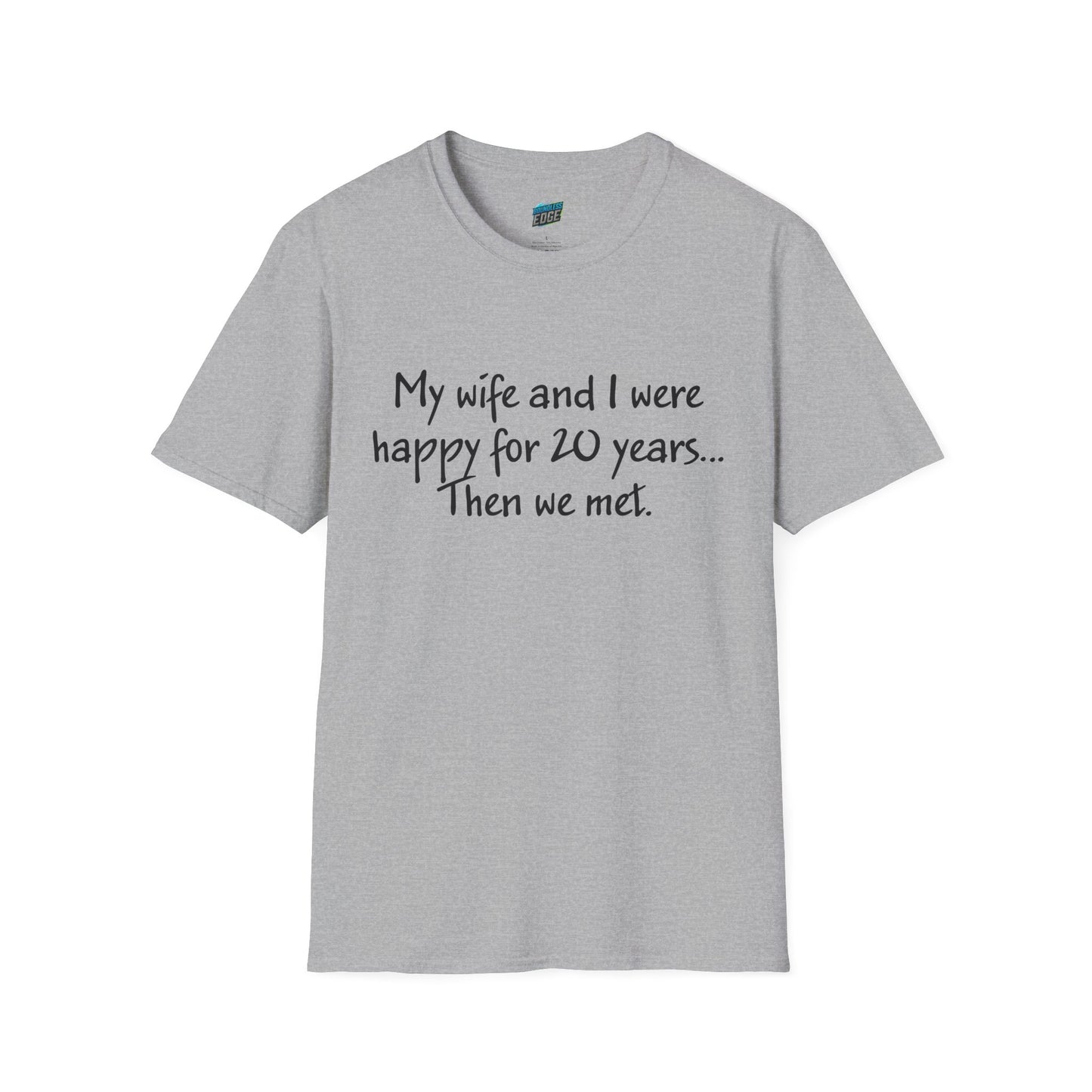 Wife Joke Dad Joke Humor Men's Basic T-Shirt