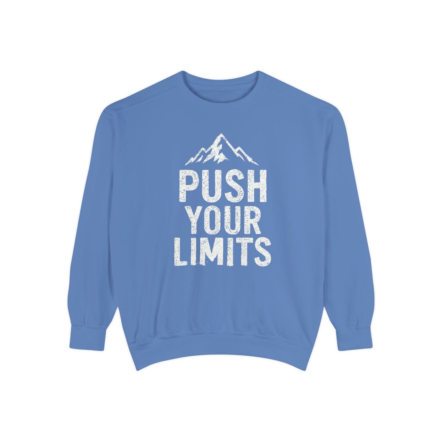 Push Your Limits Vintage Wash Women's Premium Crewneck Sweatshirt