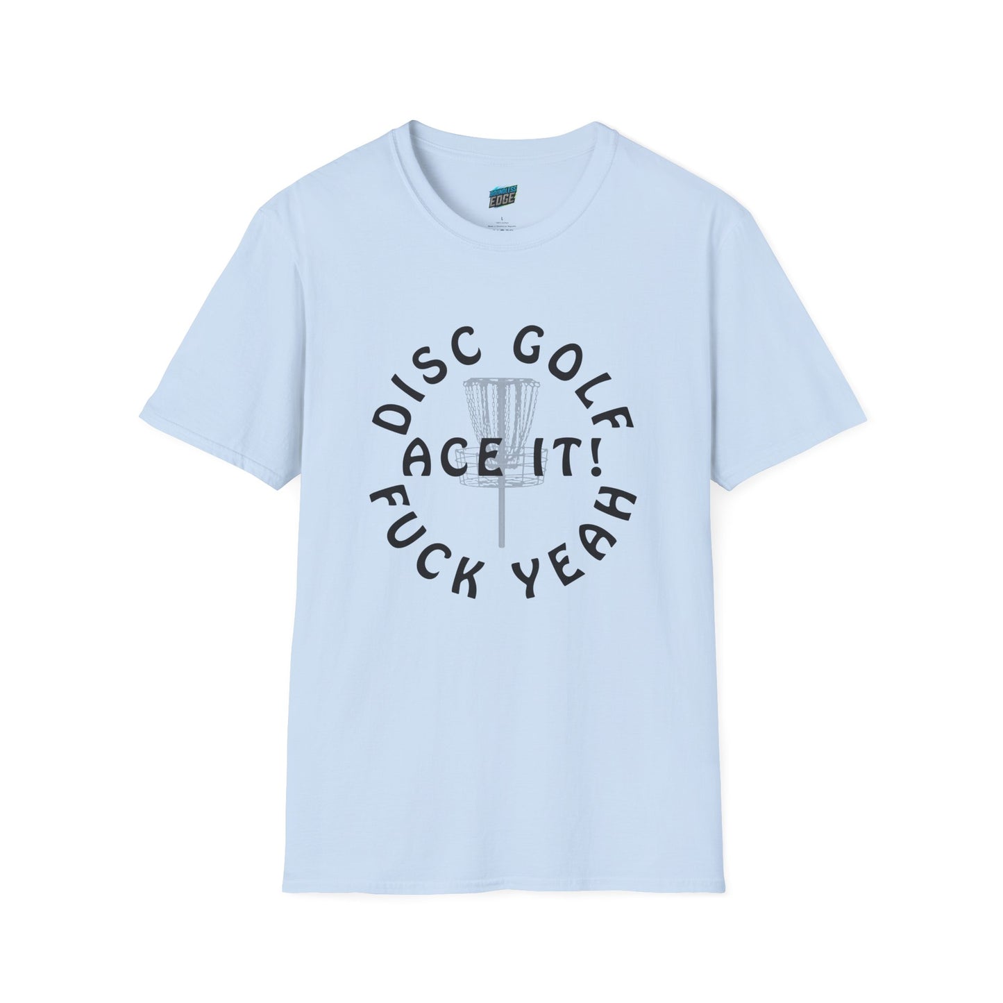 Disc Golf F*** Yeah Adult Humor Men's Basic Softstyle T-Shirt